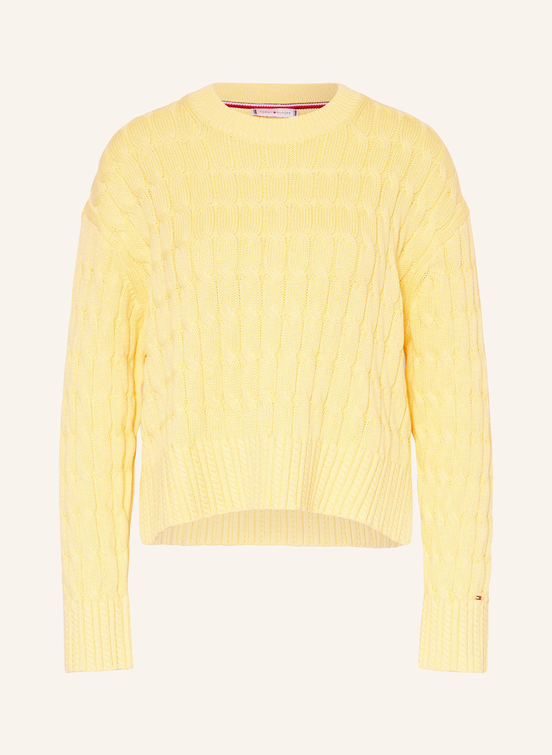 Tommy Hilfiger Pullover gelb Tommy Hilfiger Pullover gelb von Tommy Hilfiger