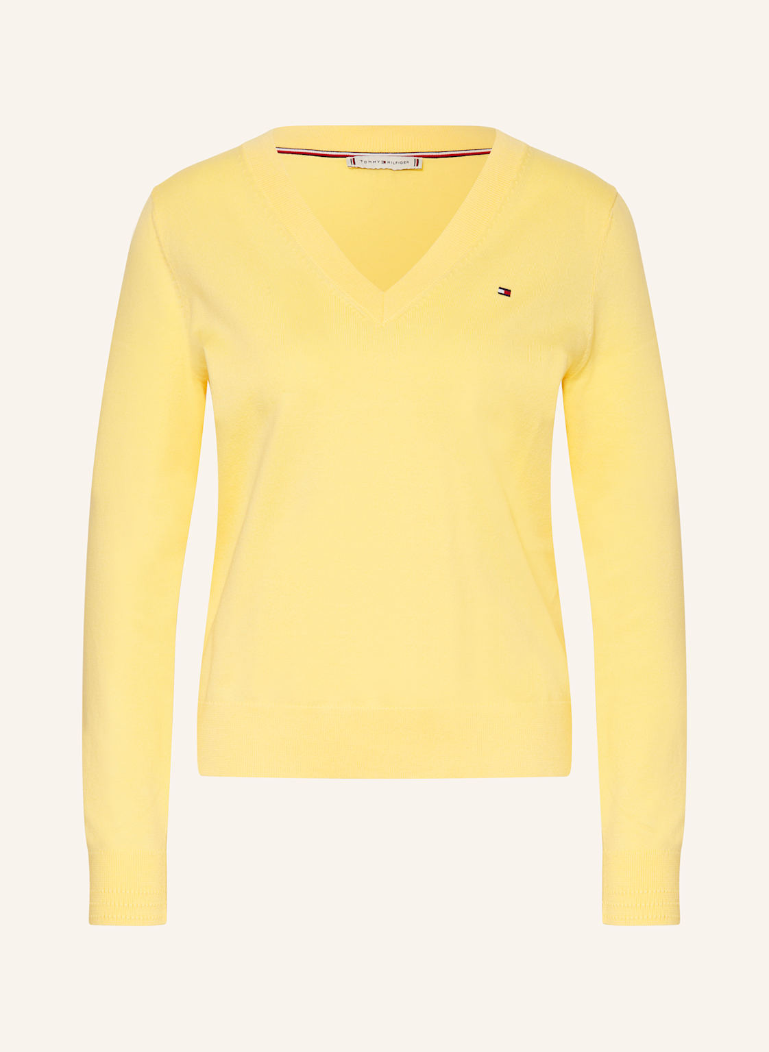 Tommy Hilfiger Pullover gelb Tommy Hilfiger Pullover gelb von Tommy Hilfiger