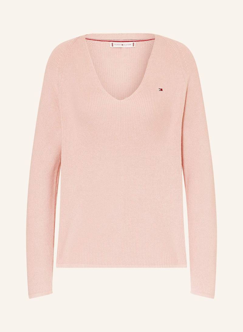 Tommy Hilfiger Pullover pink von Tommy Hilfiger