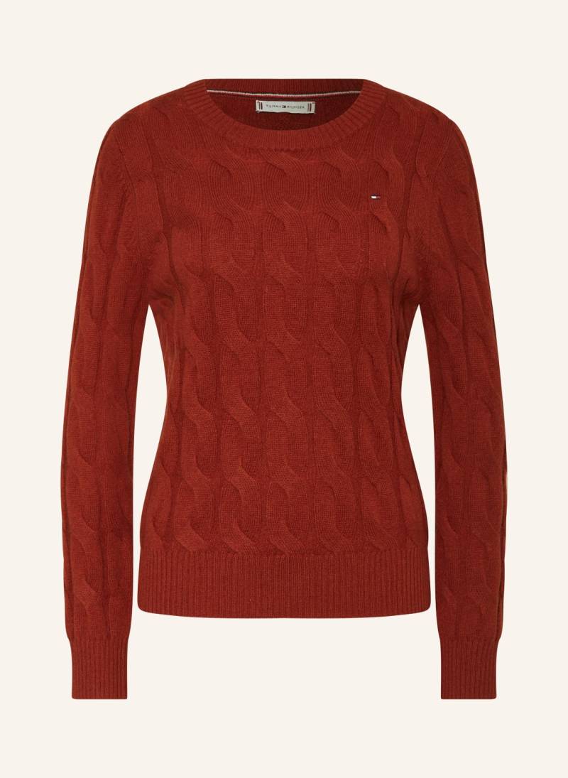 Tommy Hilfiger Pullover rot von Tommy Hilfiger