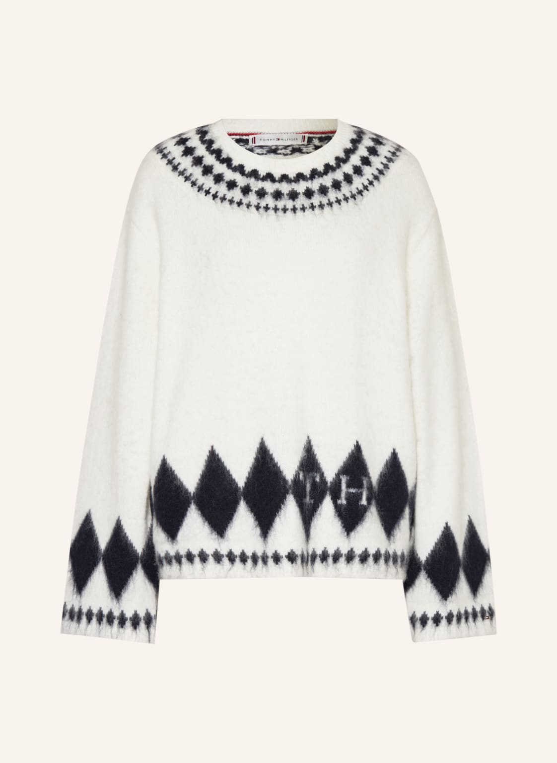 Tommy Hilfiger Pullover weiss von Tommy Hilfiger