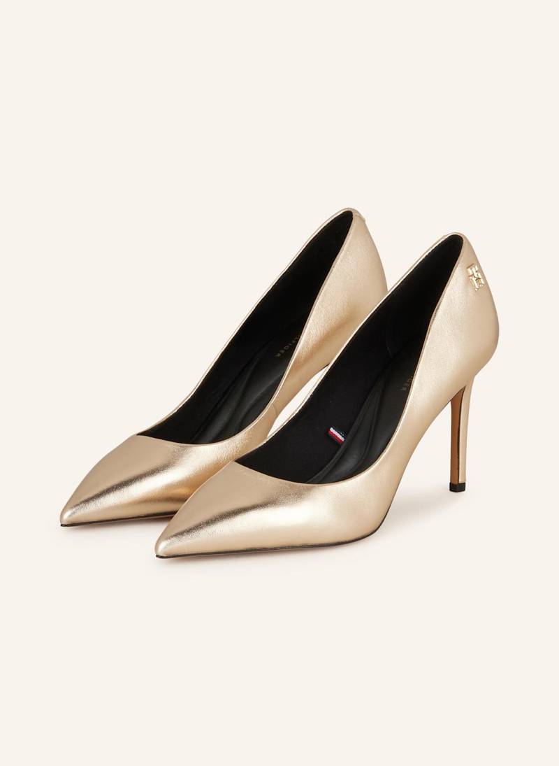 Tommy Hilfiger Pumps gold von Tommy Hilfiger