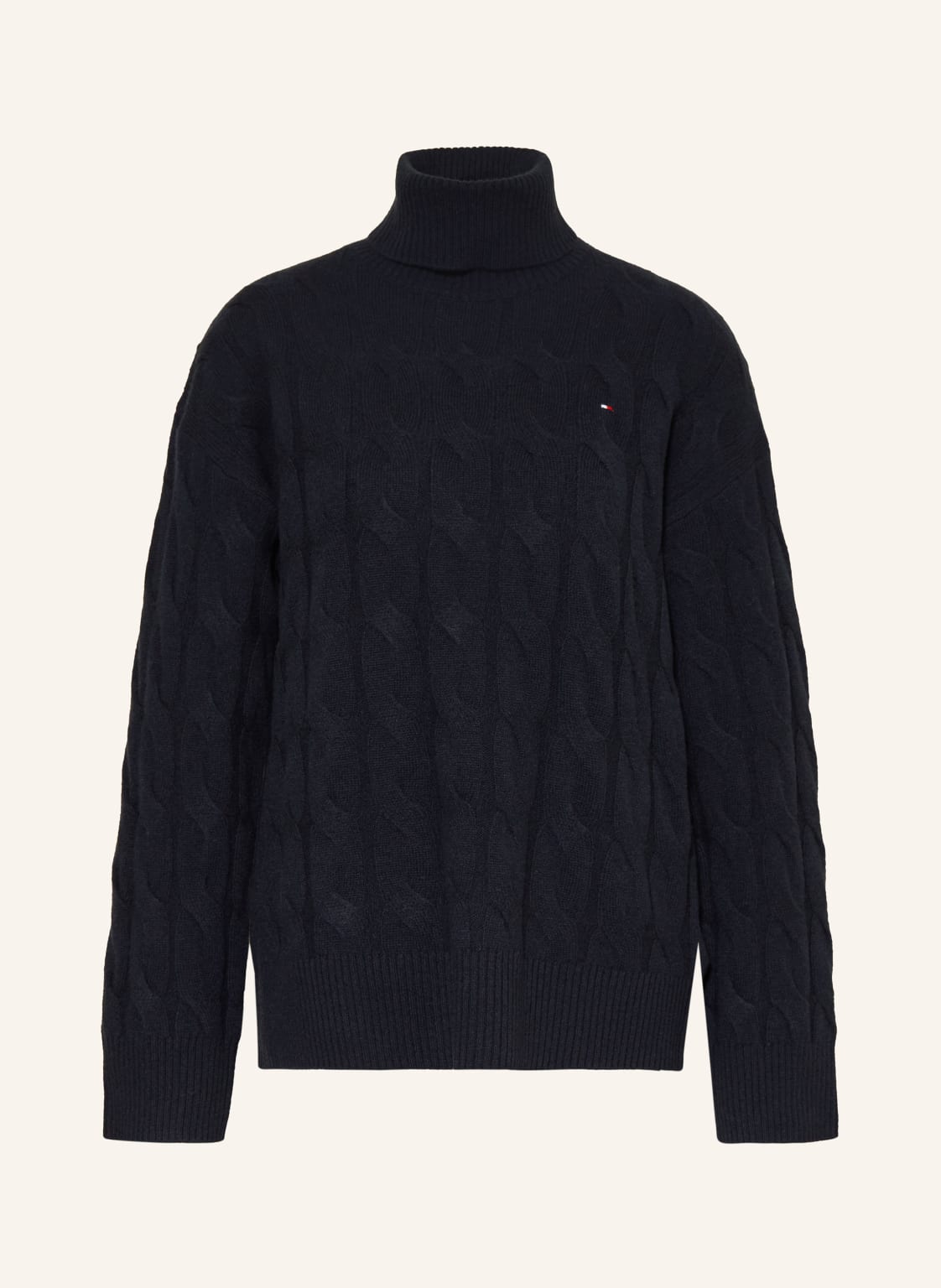 Tommy Hilfiger Rollkragenpullover blau von Tommy Hilfiger