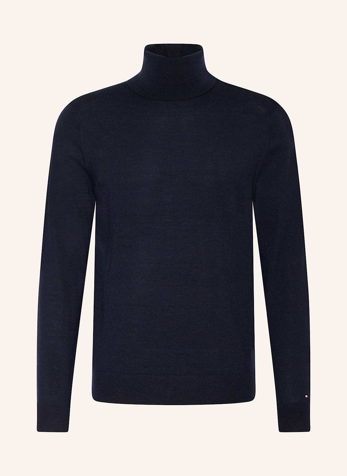 Tommy Hilfiger Rollkragenpullover blau von Tommy Hilfiger