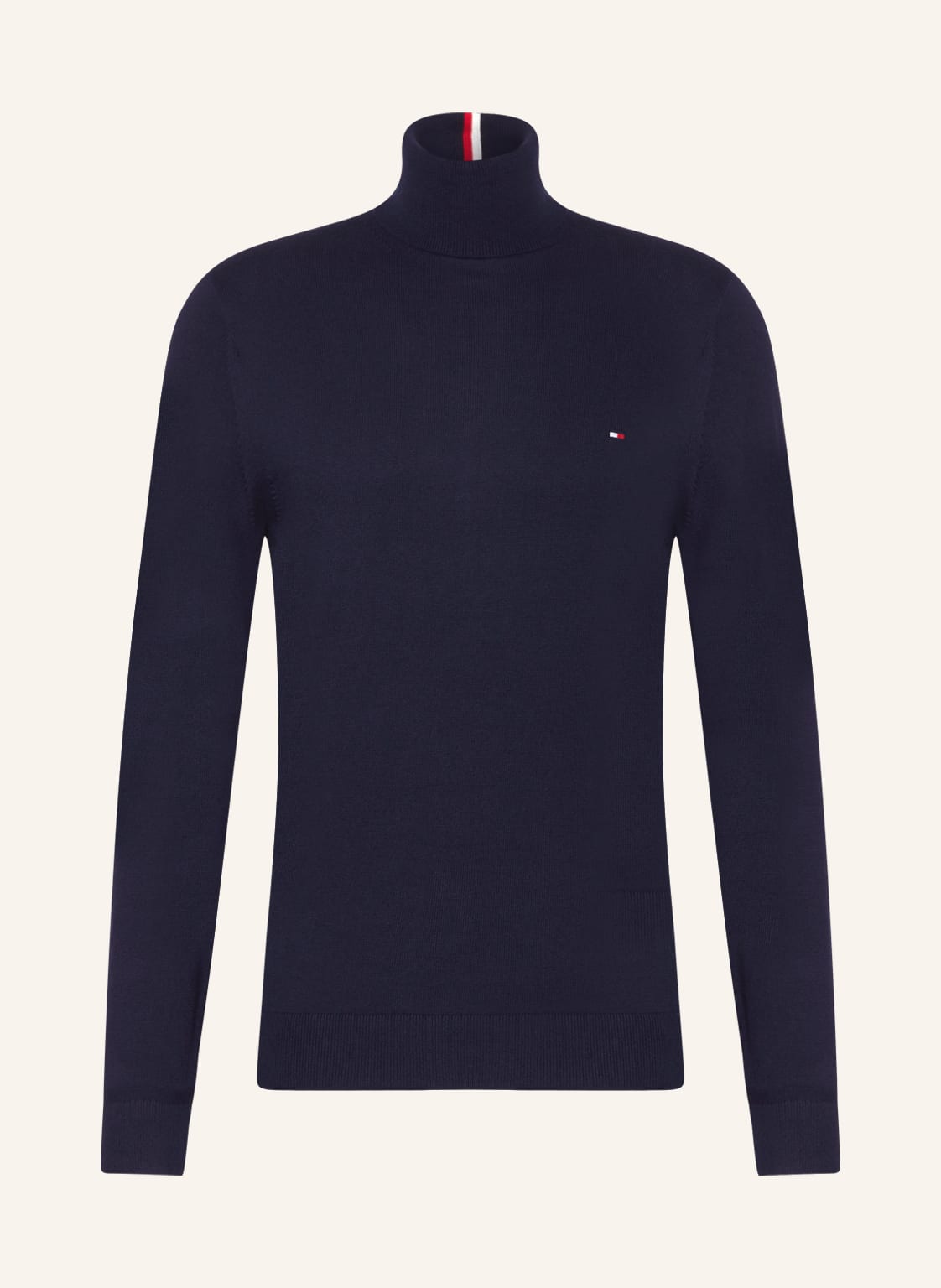 Tommy Hilfiger Rollkragenpullover blau von Tommy Hilfiger