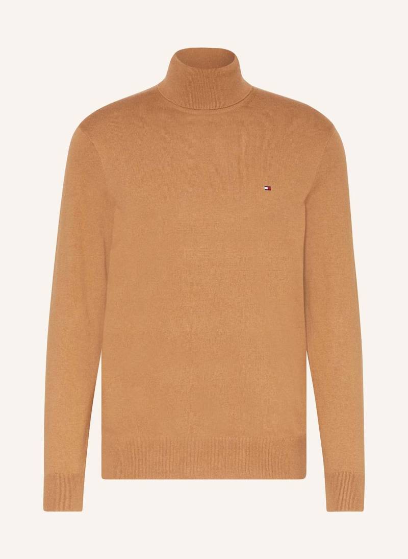 Tommy Hilfiger Rollkragenpullover braun von Tommy Hilfiger