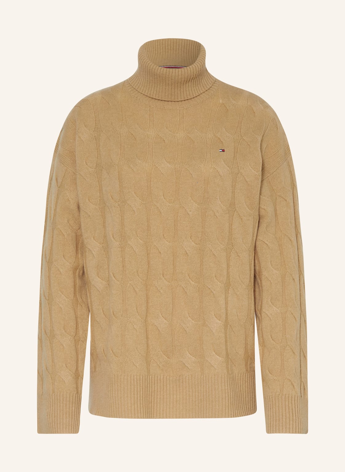 Tommy Hilfiger Rollkragenpullover braun von Tommy Hilfiger