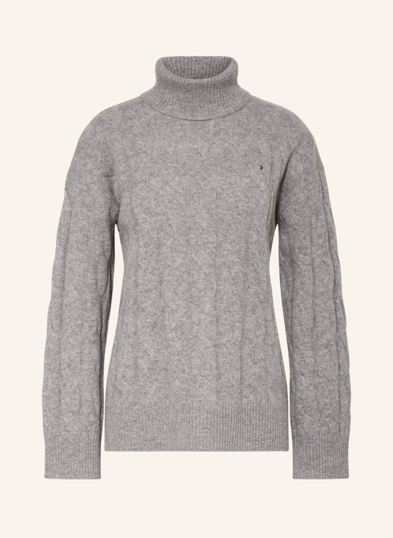 Tommy Hilfiger Rollkragenpullover grau von Tommy Hilfiger