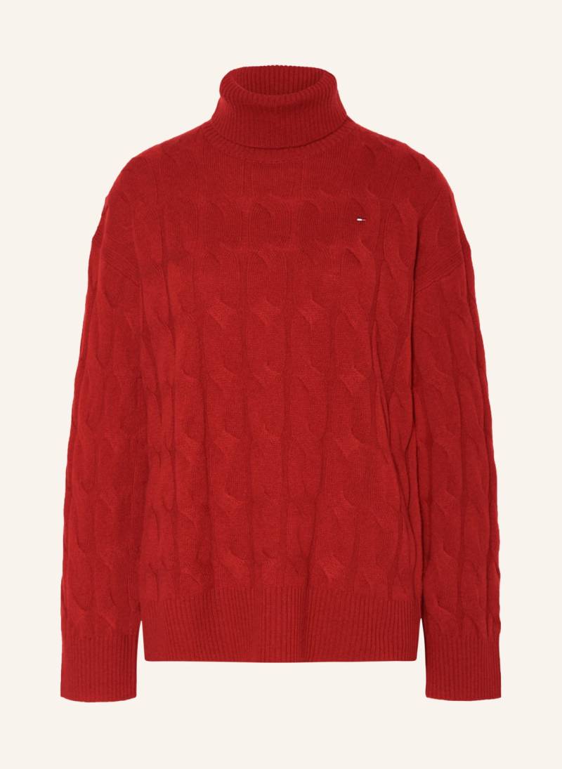 Tommy Hilfiger Rollkragenpullover rot von Tommy Hilfiger