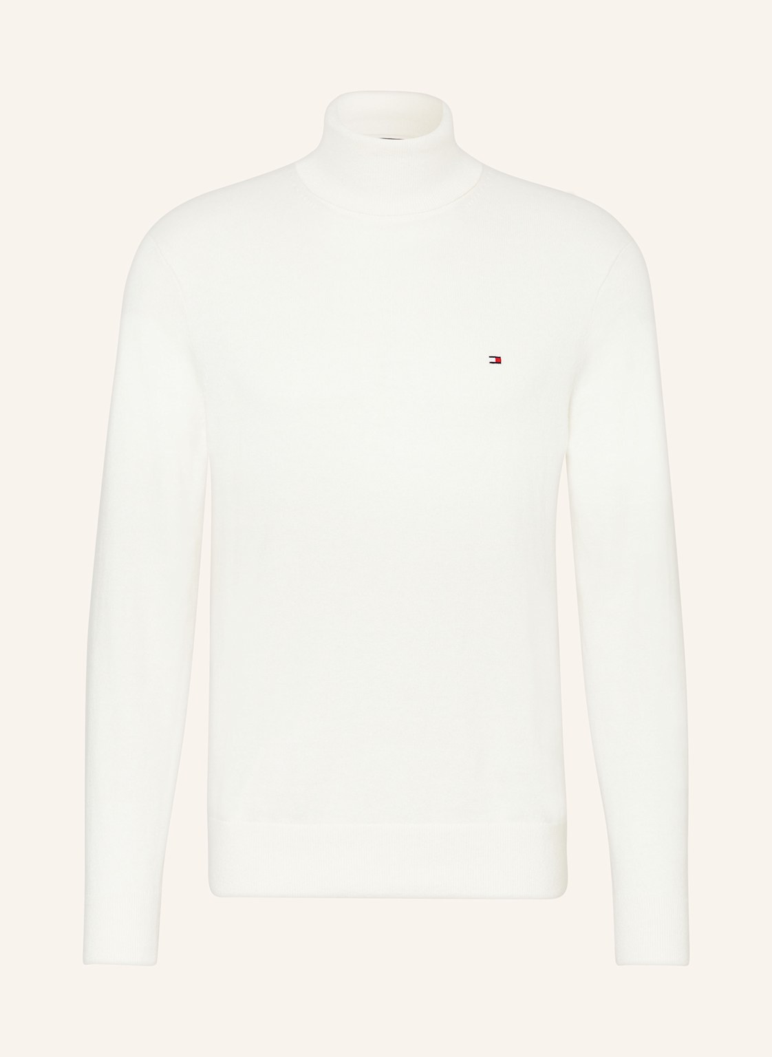 Tommy Hilfiger Rollkragenpullover weiss von Tommy Hilfiger