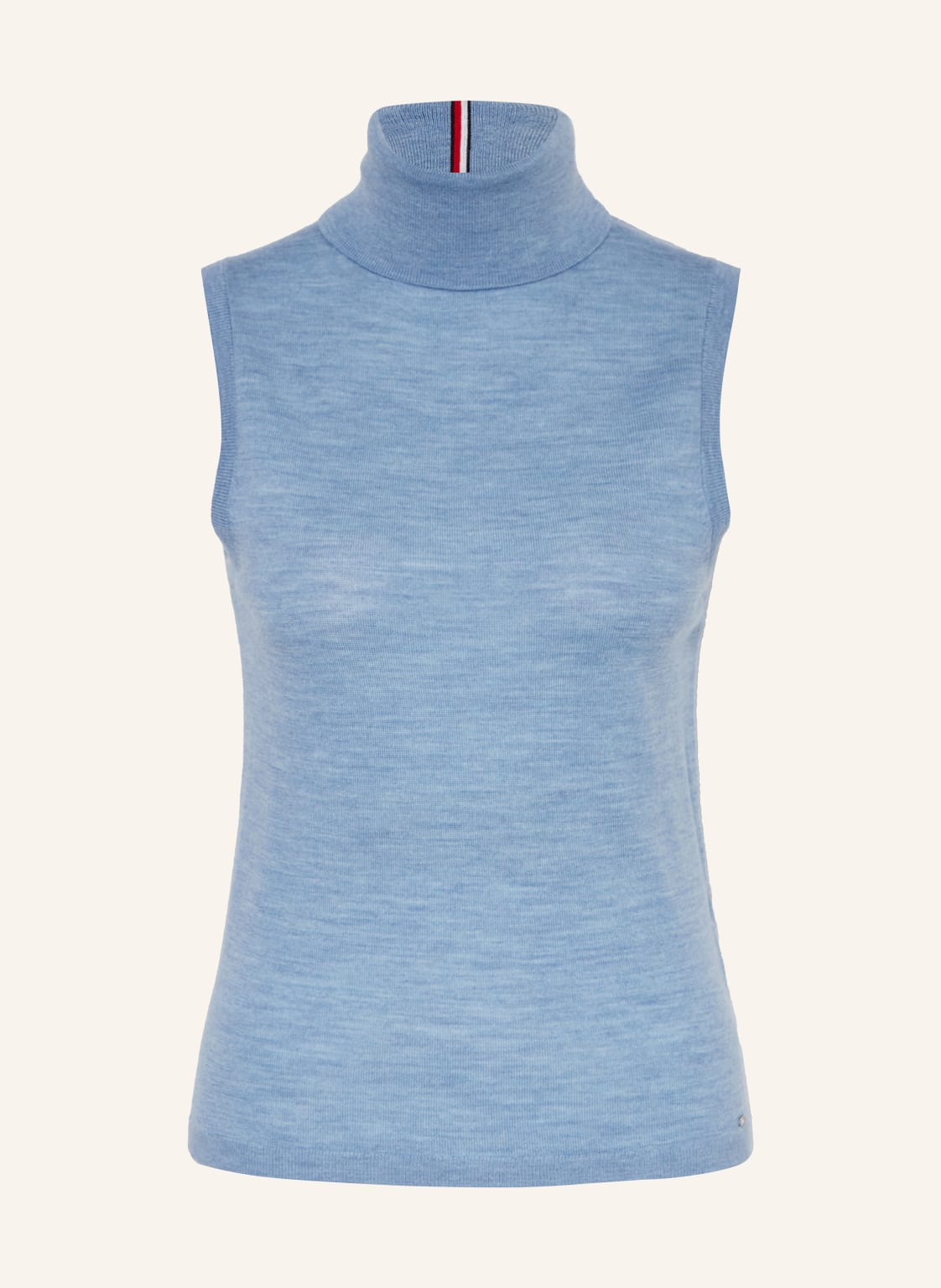 Tommy Hilfiger Rollkragentop blau von Tommy Hilfiger