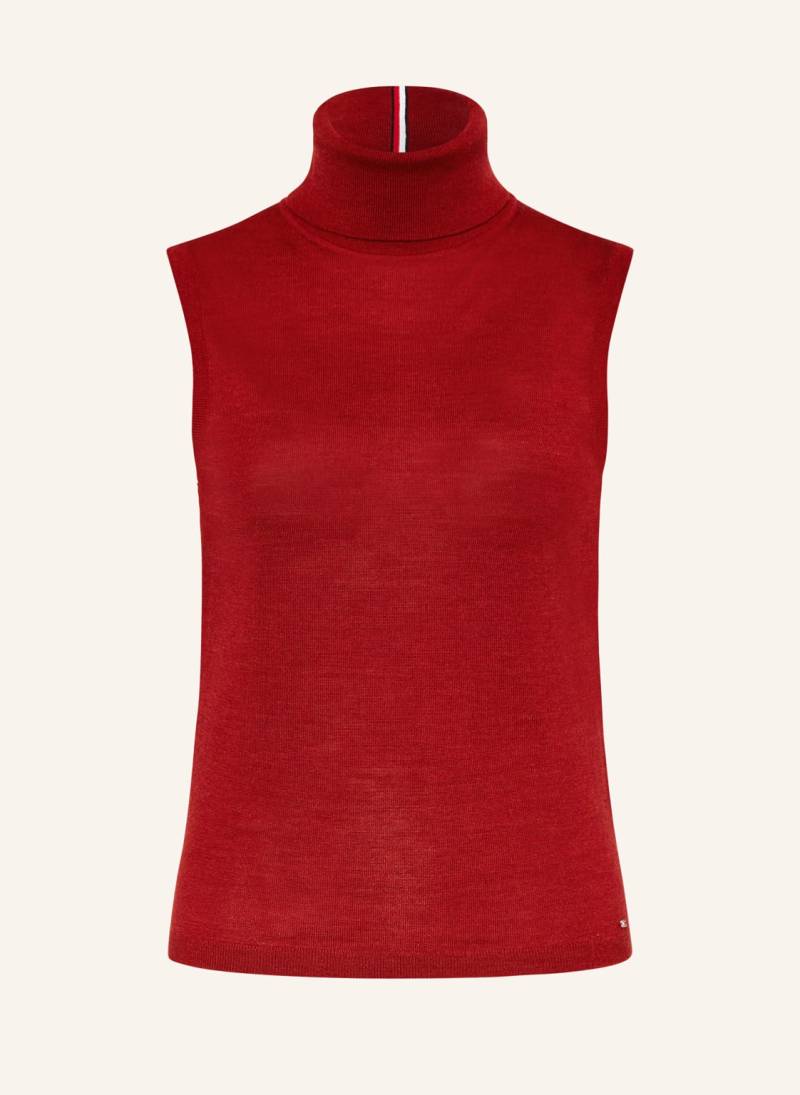 Tommy Hilfiger Rollkragentop rot Tommy Hilfiger Rollkragentop rot von Tommy Hilfiger