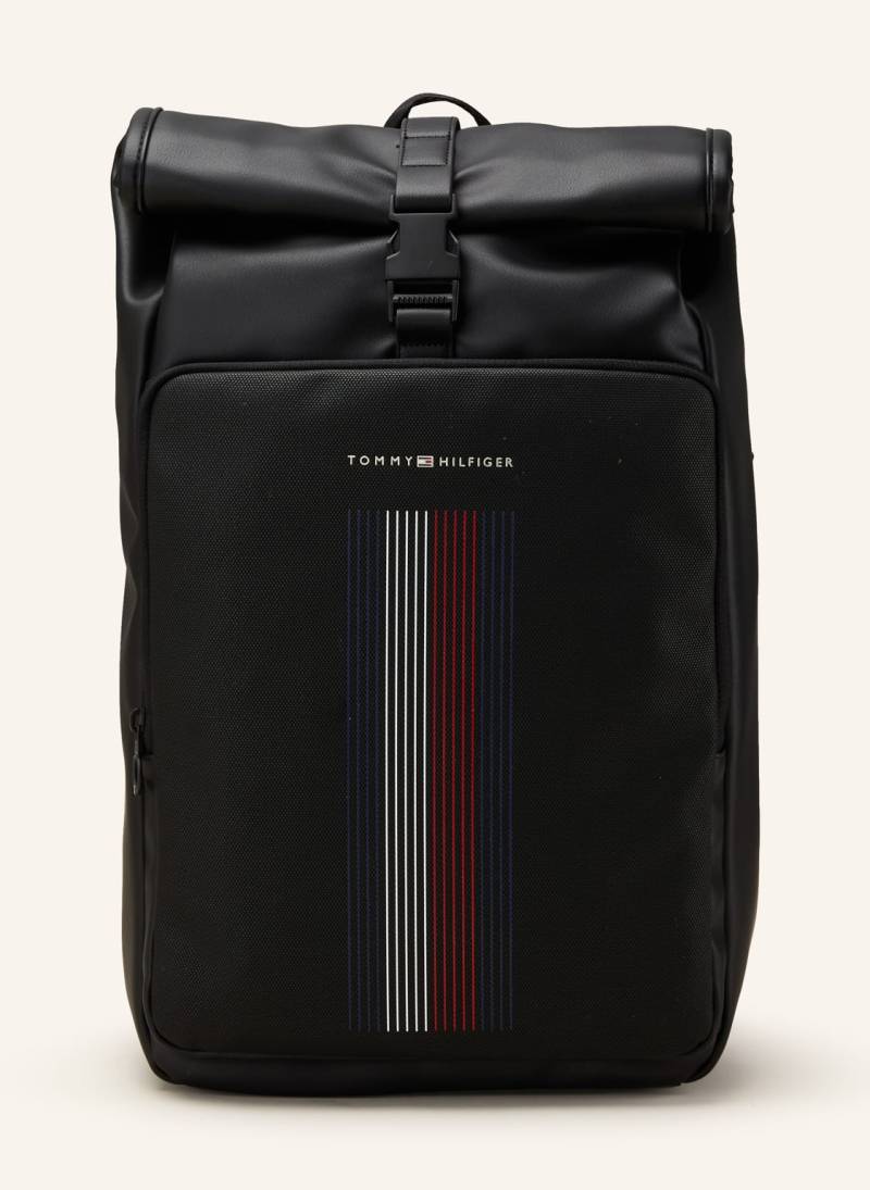 Tommy Hilfiger Rucksack Mit Tablet-Fach schwarz von Tommy Hilfiger