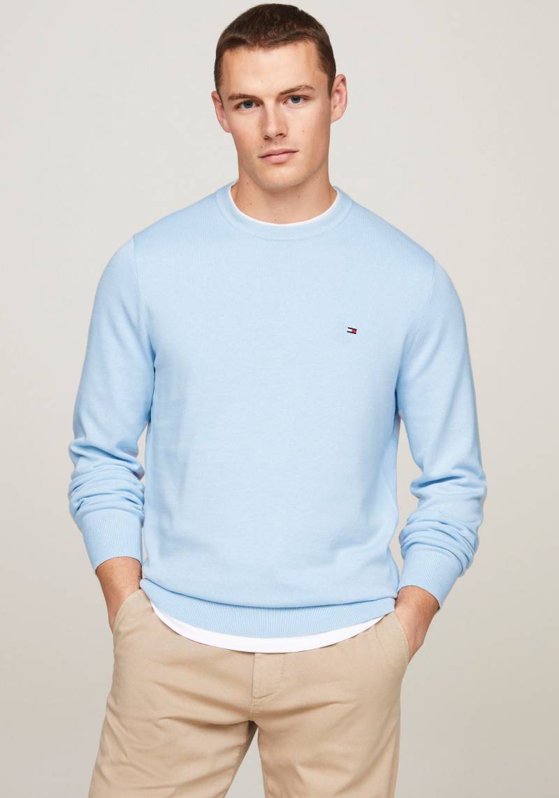 Tommy Hilfiger Rundhalspullover »DE COTTON CREW NECK« von Tommy Hilfiger