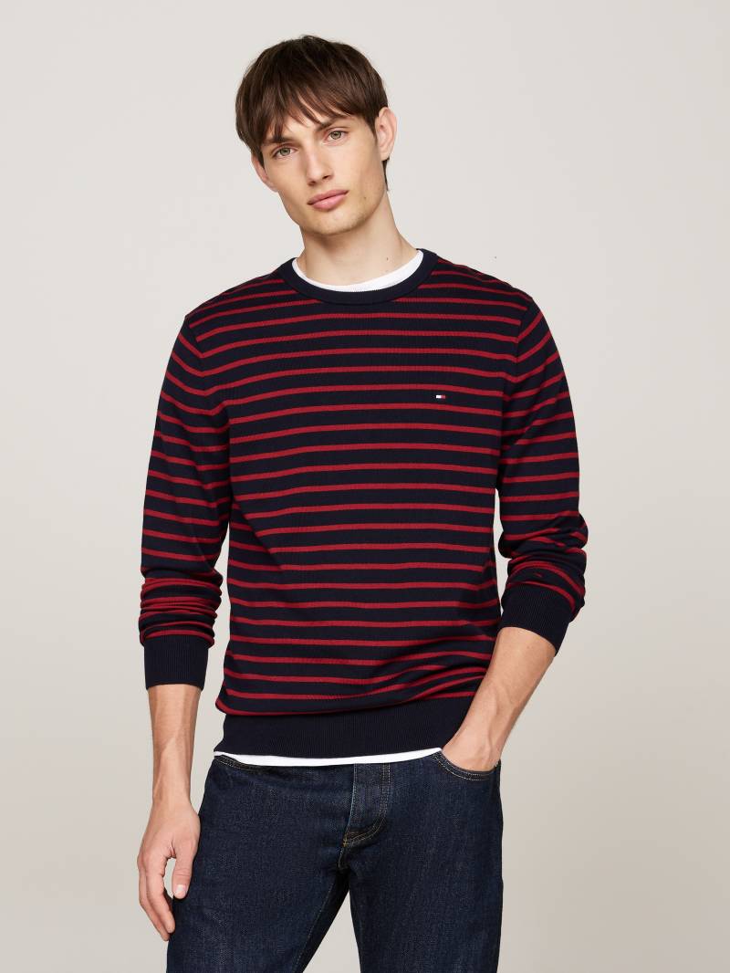 Tommy Hilfiger Rundhalspullover »ESSENTIAL COTTON CREW NECK« von Tommy Hilfiger