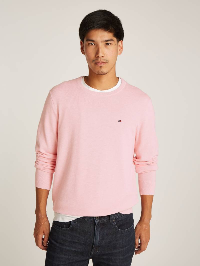 Tommy Hilfiger Rundhalspullover »ESSENTIAL COTTON CREW NECK« von Tommy Hilfiger