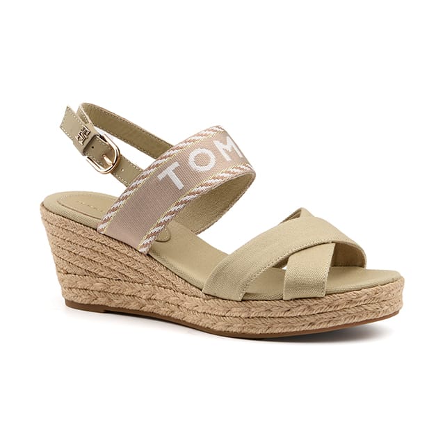 Tommy hilfiger SEASONAL WEBBING MID WEDGE-38 38 von Tommy hilfiger