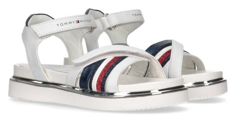 Tommy Hilfiger Sandale »VELCRO SANDAL«, Sommerschuh, Klettschuh, Sandalette, mit Klettverschlüssen von Tommy Hilfiger