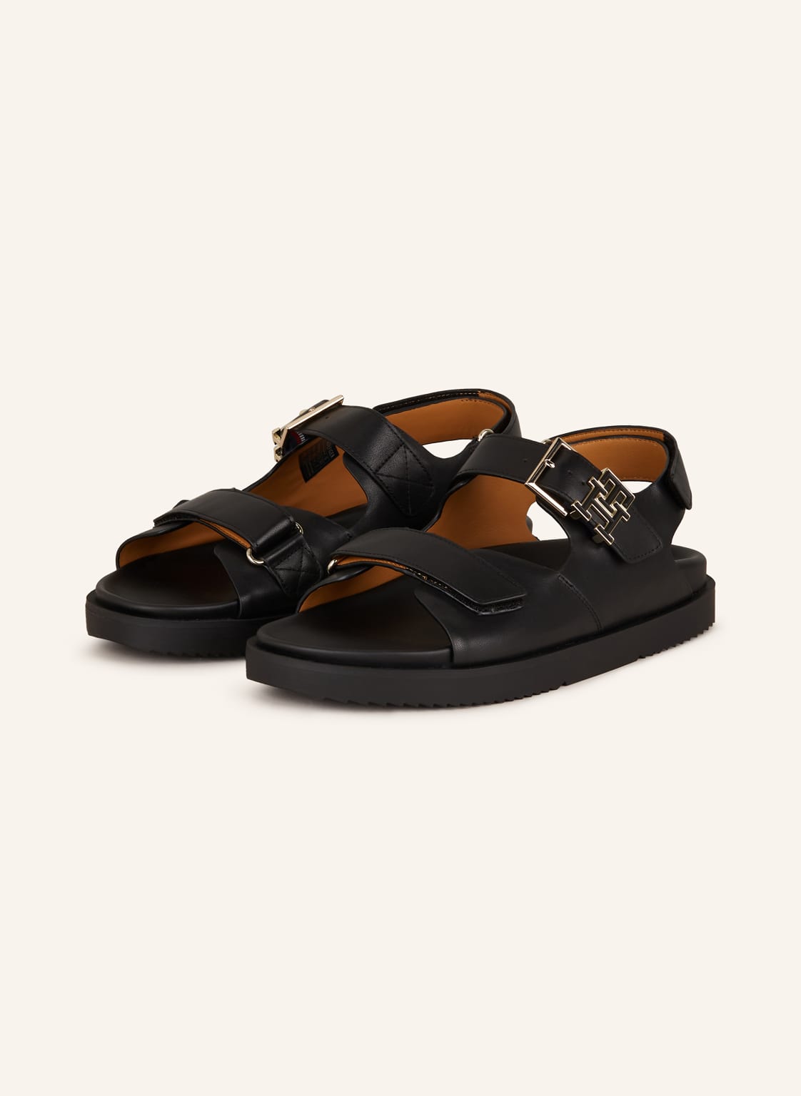 Tommy Hilfiger Sandalen schwarz von Tommy Hilfiger