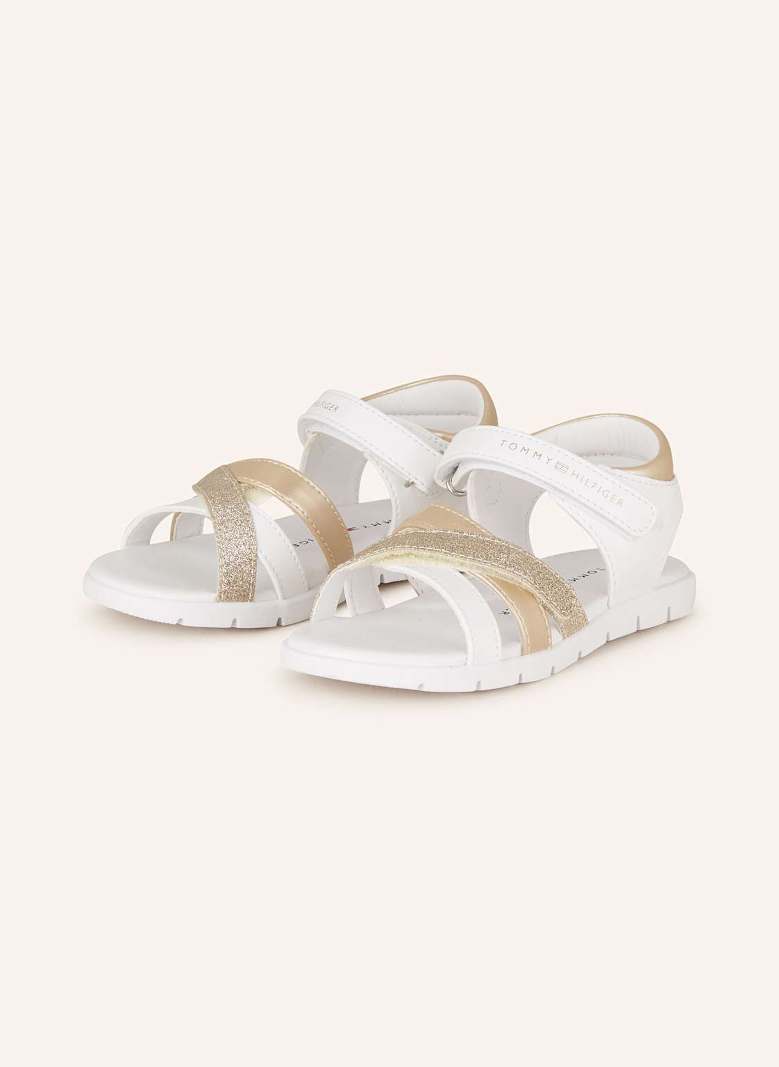 Tommy Hilfiger Sandalen weiss von Tommy Hilfiger