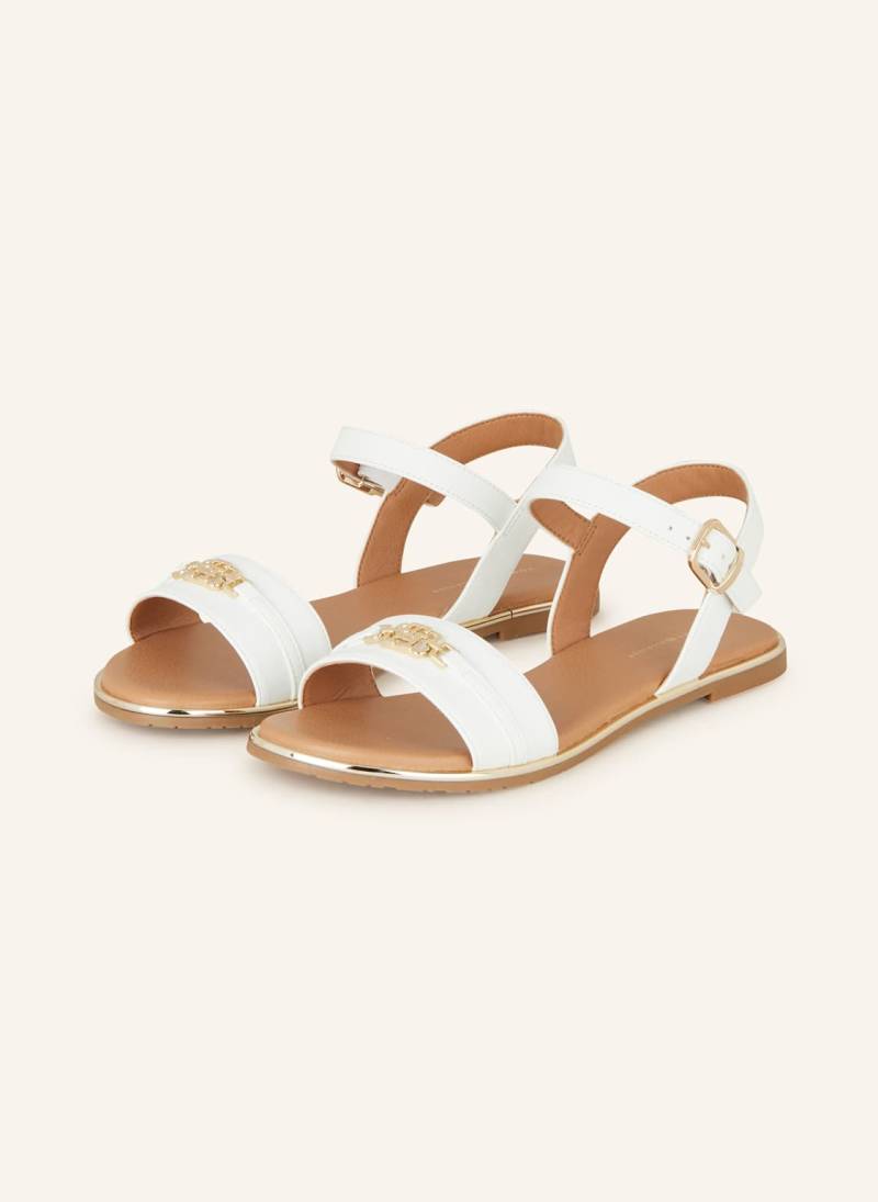 Tommy Hilfiger Sandalen weiss von Tommy Hilfiger