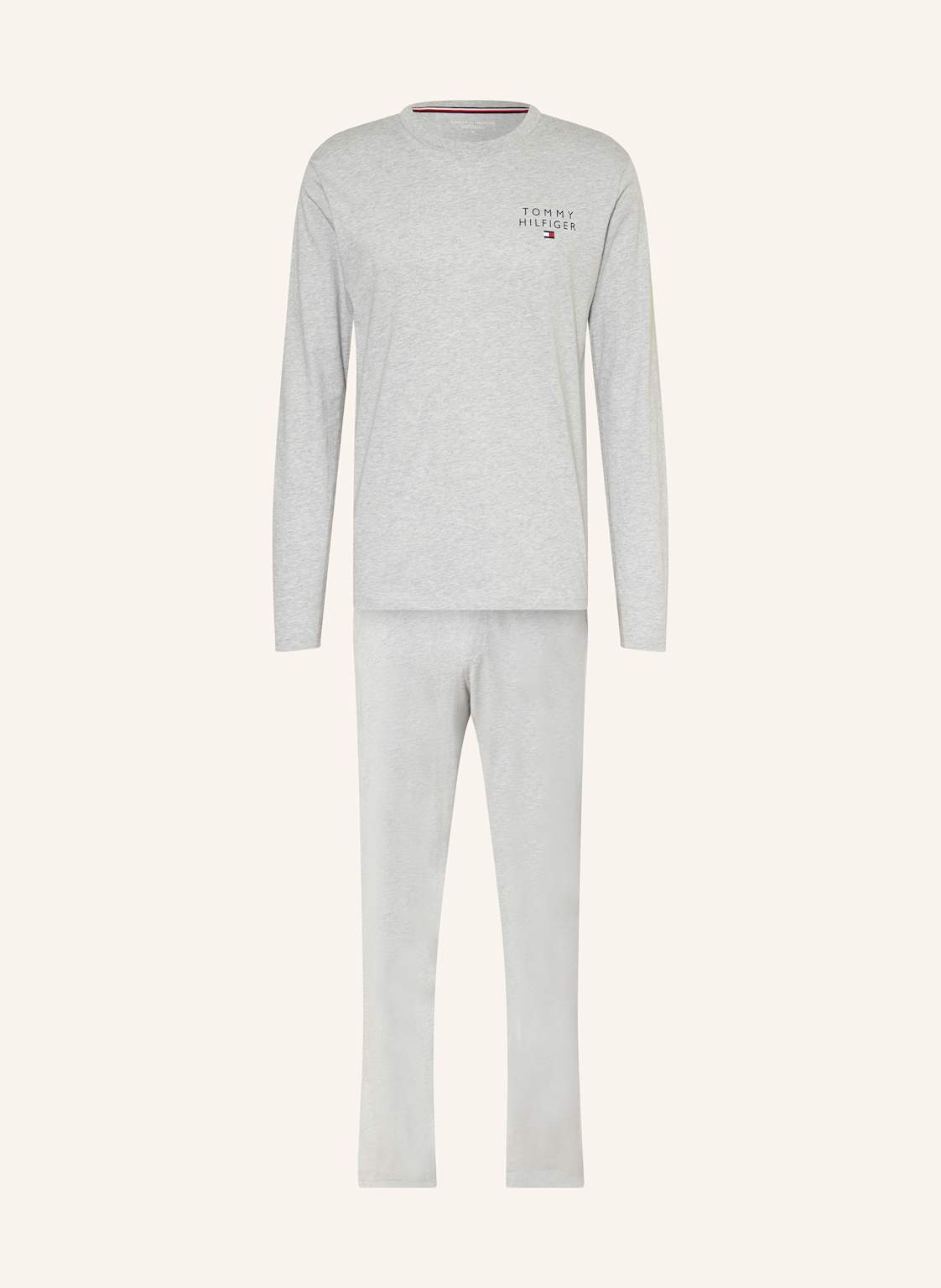 Tommy Hilfiger Schlafanzug grau Tommy Hilfiger Schlafanzug grau von Tommy Hilfiger