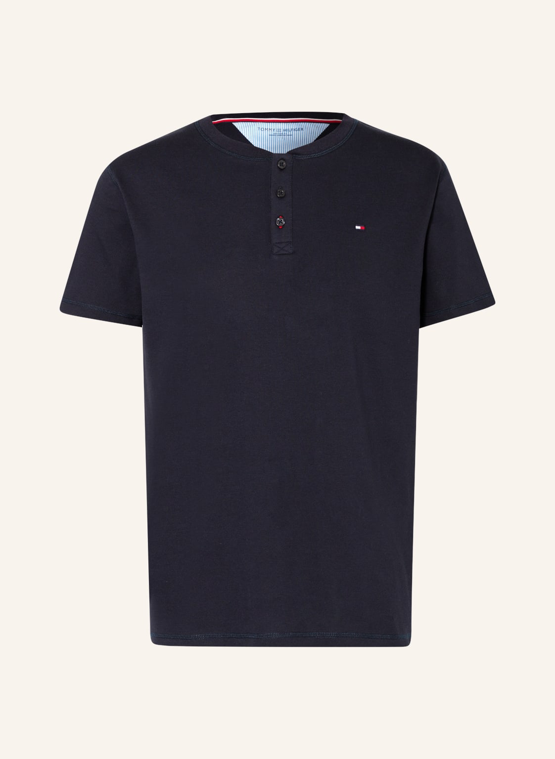 Tommy Hilfiger Schlafshirt blau von Tommy Hilfiger