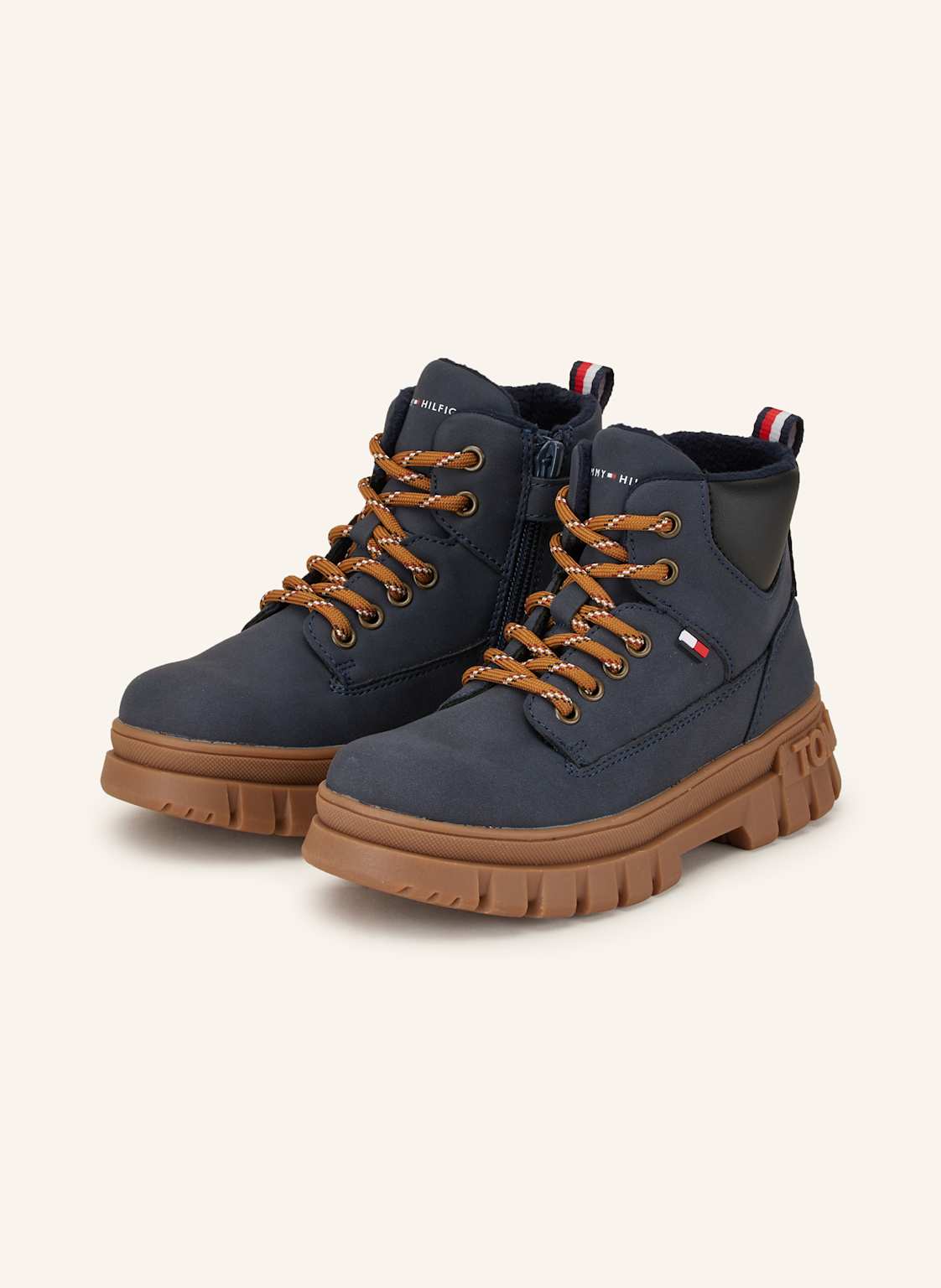 Tommy Hilfiger Schnürboots blau von Tommy Hilfiger