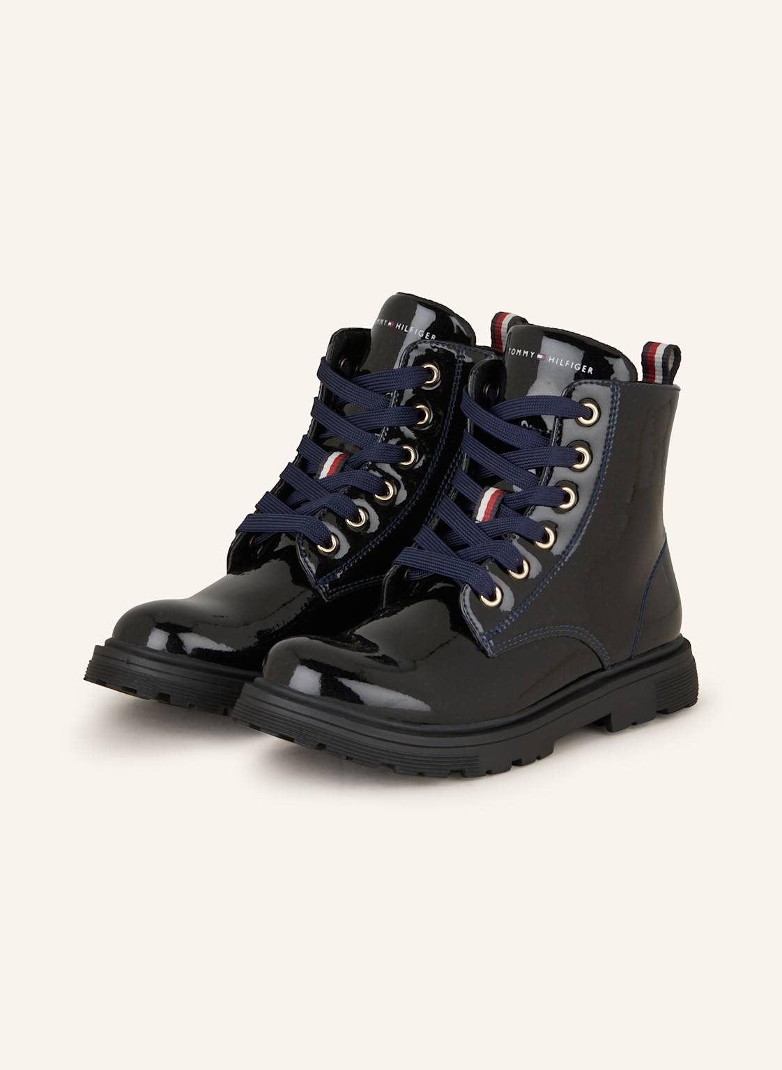 Tommy Hilfiger Schnürboots blau Tommy Hilfiger Schnürboots blau von Tommy Hilfiger