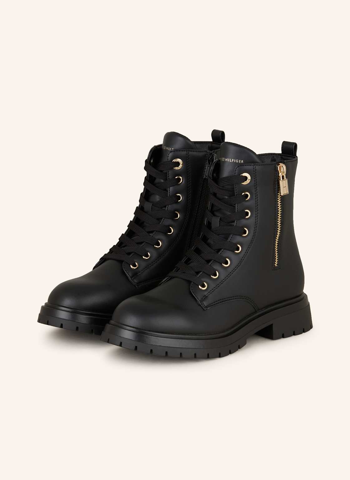 Tommy Hilfiger Schnürboots schwarz von Tommy Hilfiger