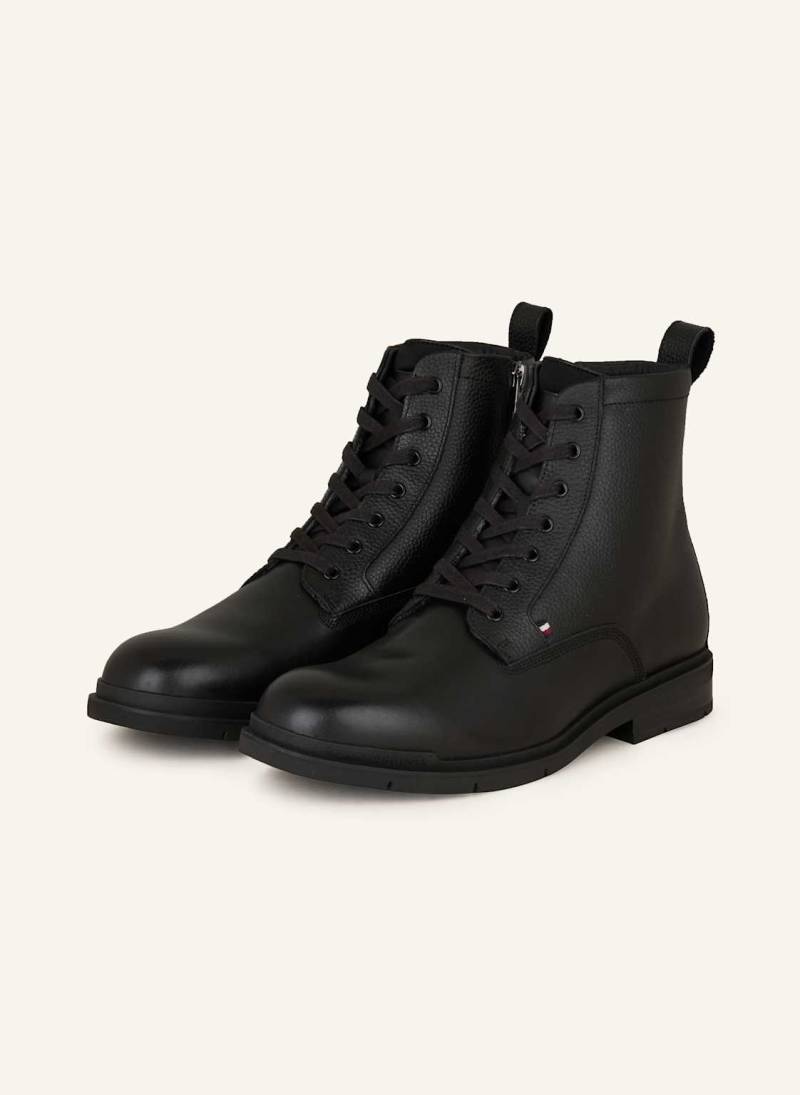 Tommy Hilfiger Schnürboots schwarz von Tommy Hilfiger