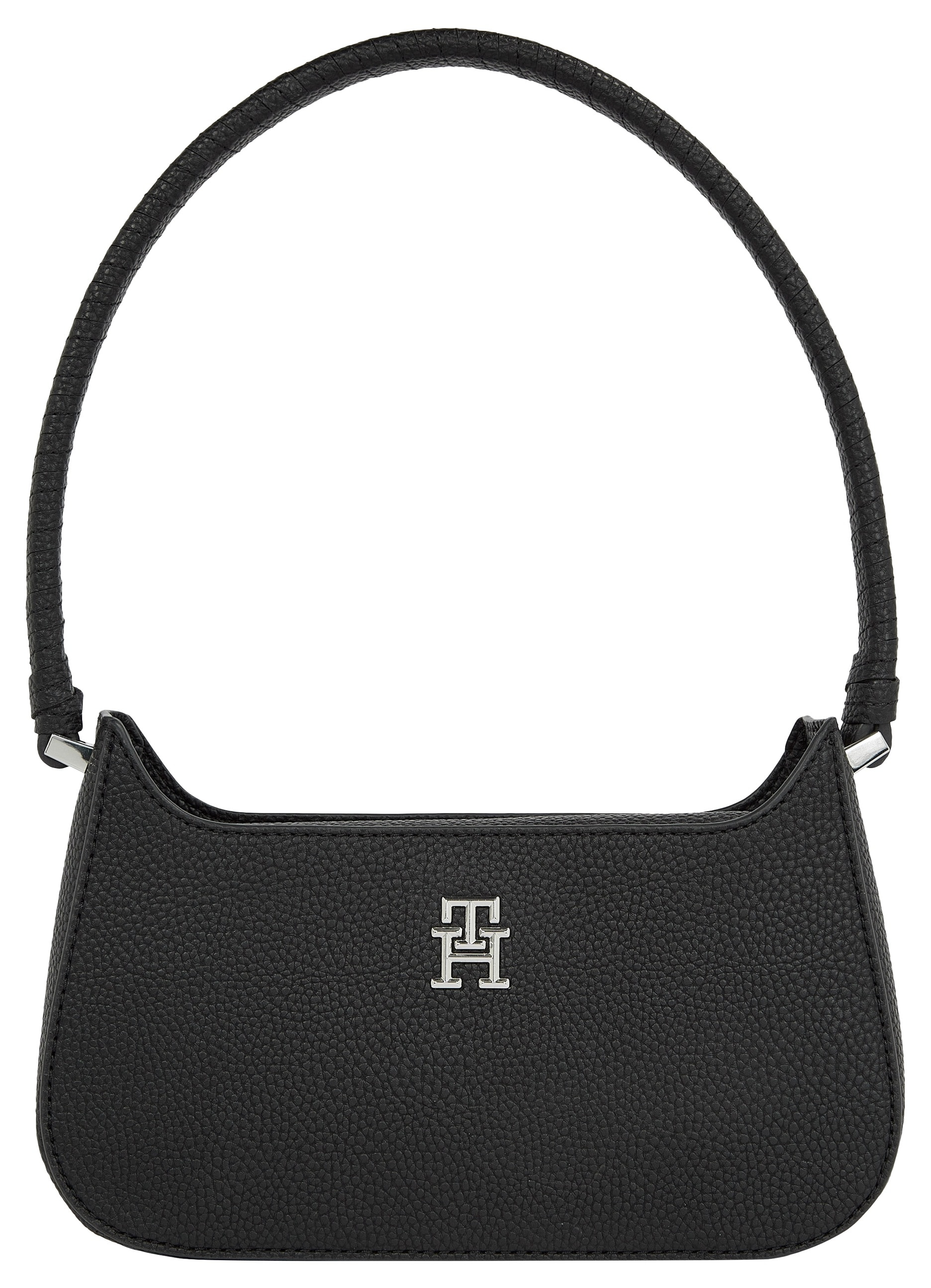 Tommy Hilfiger Schultertasche »TH EMBLEM SHOULDER BAG«, mit Markenemblem vorne von Tommy Hilfiger