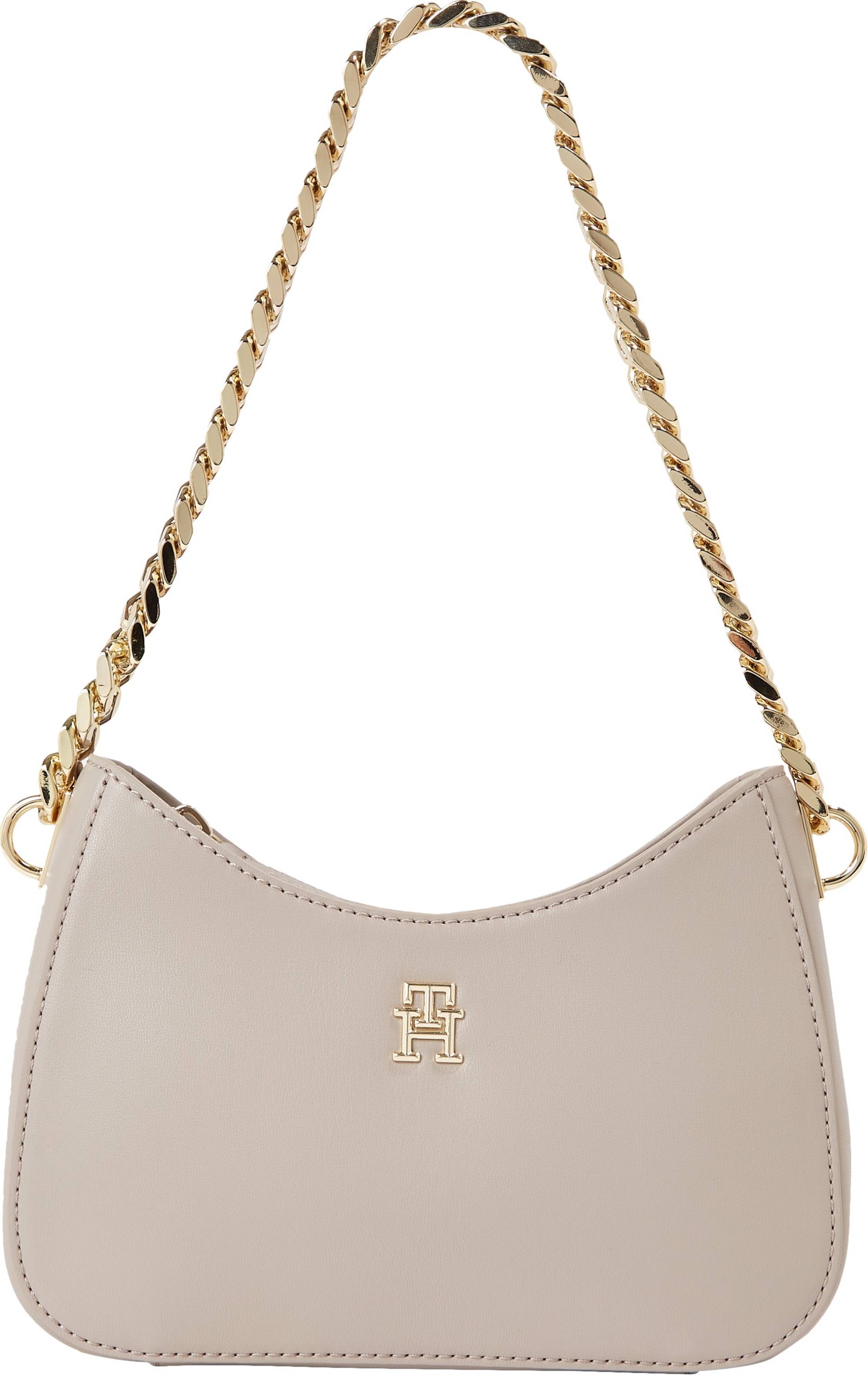 Tommy Hilfiger Schultertasche »TH REFINED CHAIN SHOULDER BAG«, im kleinen Format von Tommy Hilfiger