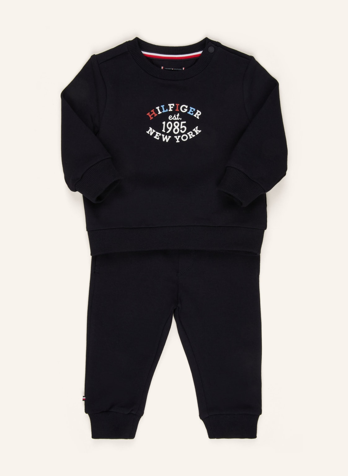 Tommy Hilfiger Set: Sweatshirt Und Sweatpants blau von Tommy Hilfiger