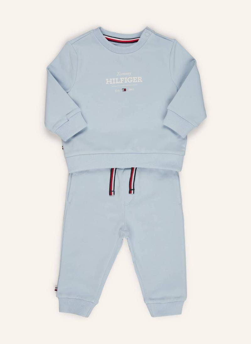 Tommy Hilfiger Set: Sweatshirt Und Sweatpants blau von Tommy Hilfiger