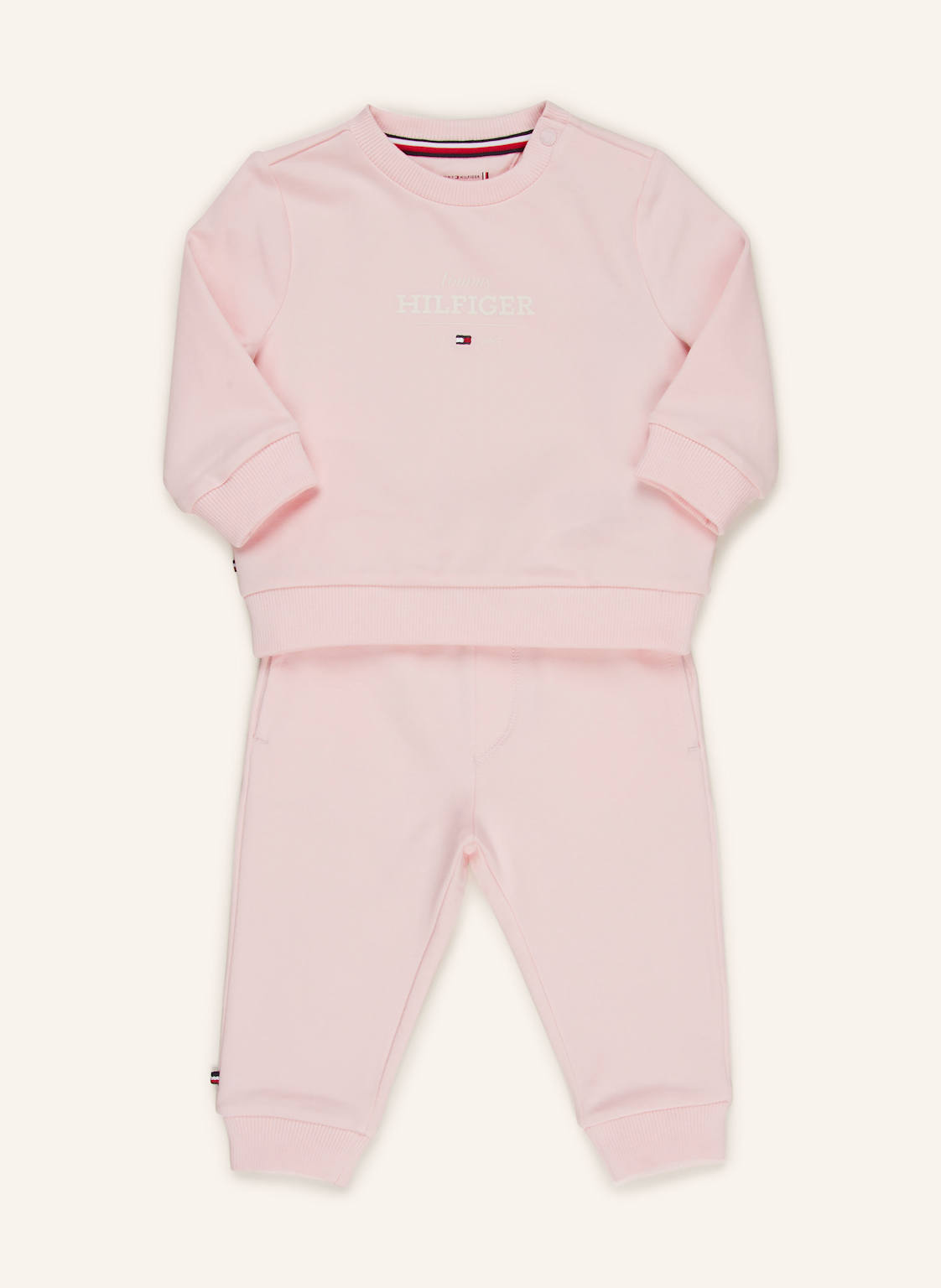 Tommy Hilfiger Set: Sweatshirt Und Sweatpants rosa von Tommy Hilfiger