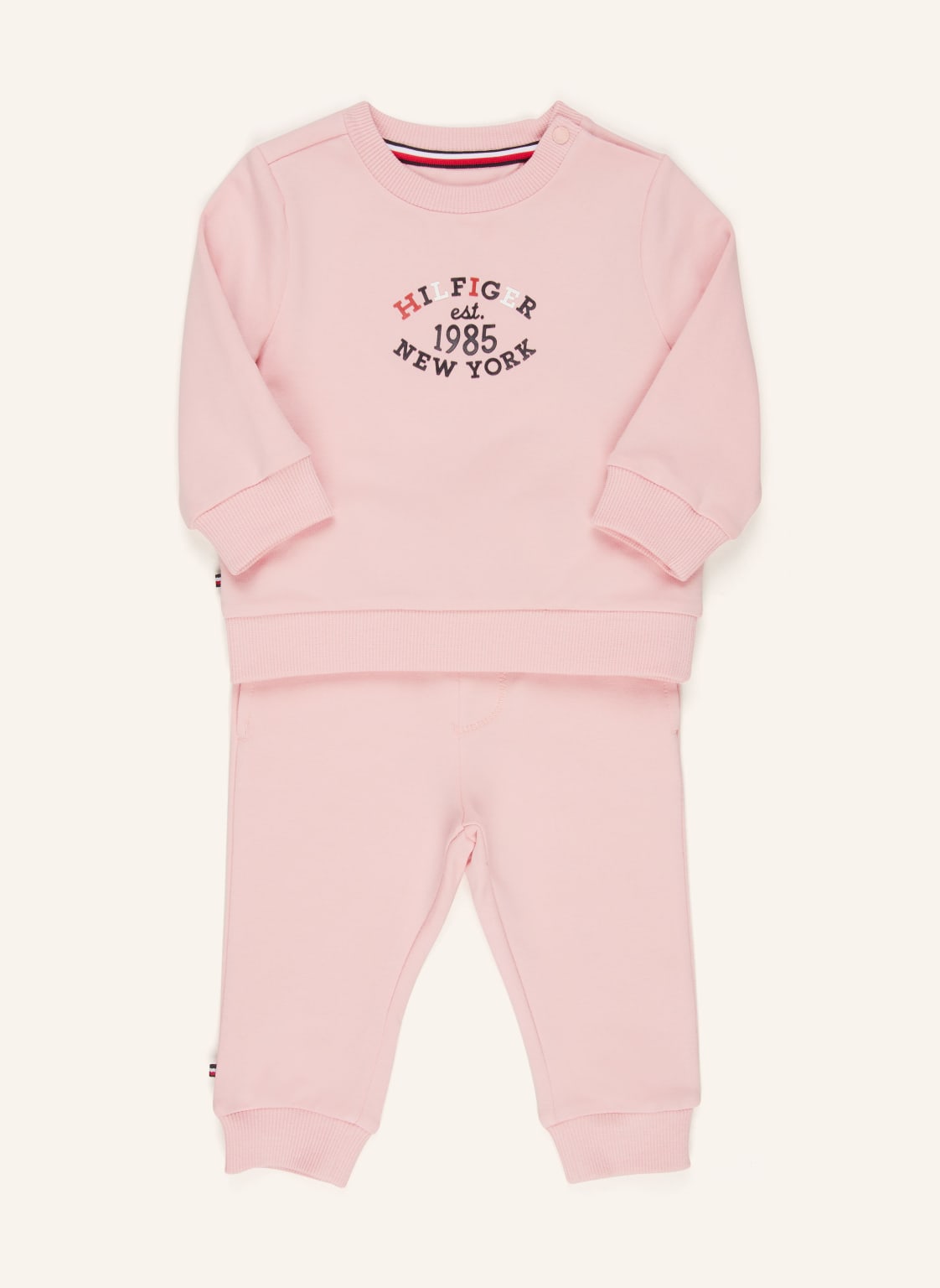 Tommy Hilfiger Set: Sweatshirt Und Sweatpants rosa von Tommy Hilfiger