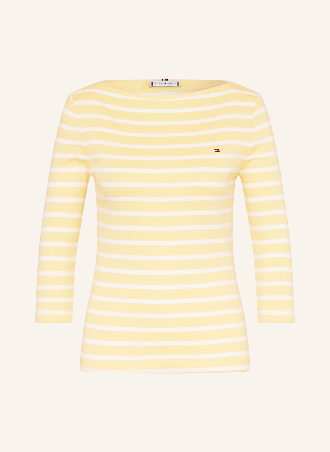 Tommy Hilfiger Shirt Mit 3/4-Arm gelb Tommy Hilfiger Shirt Mit 3/4-Arm gelb von Tommy Hilfiger