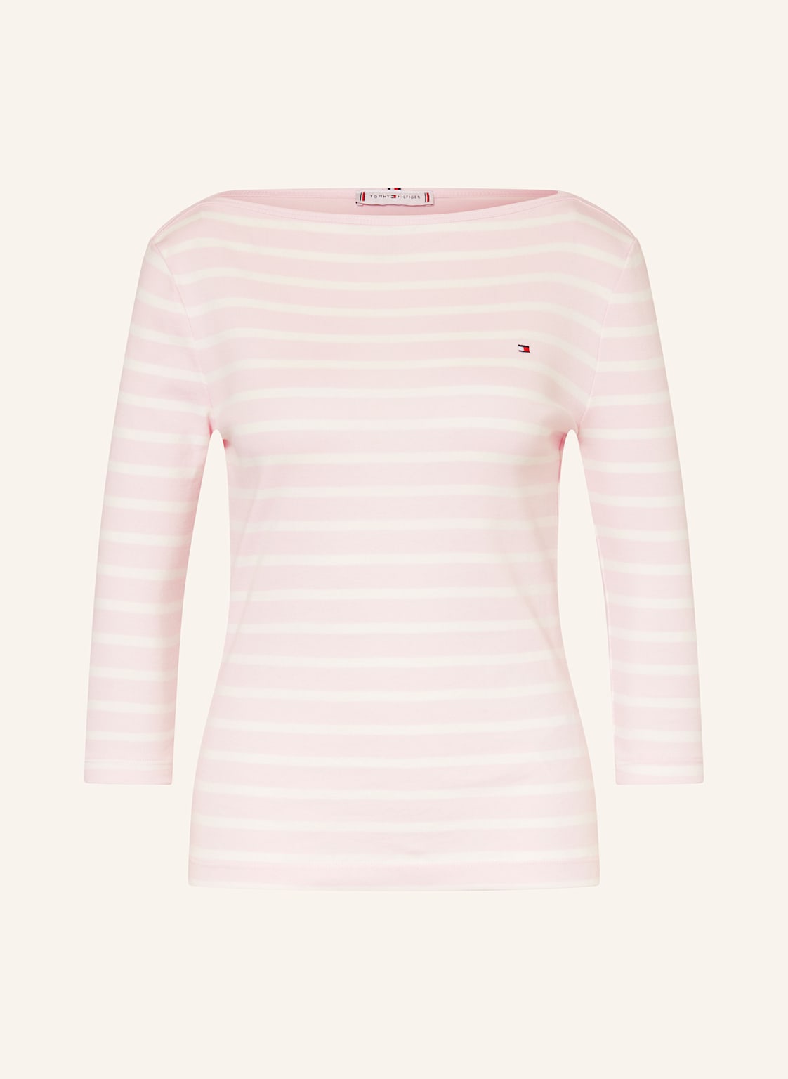 Tommy Hilfiger Shirt Mit 3/4-Arm pink von Tommy Hilfiger