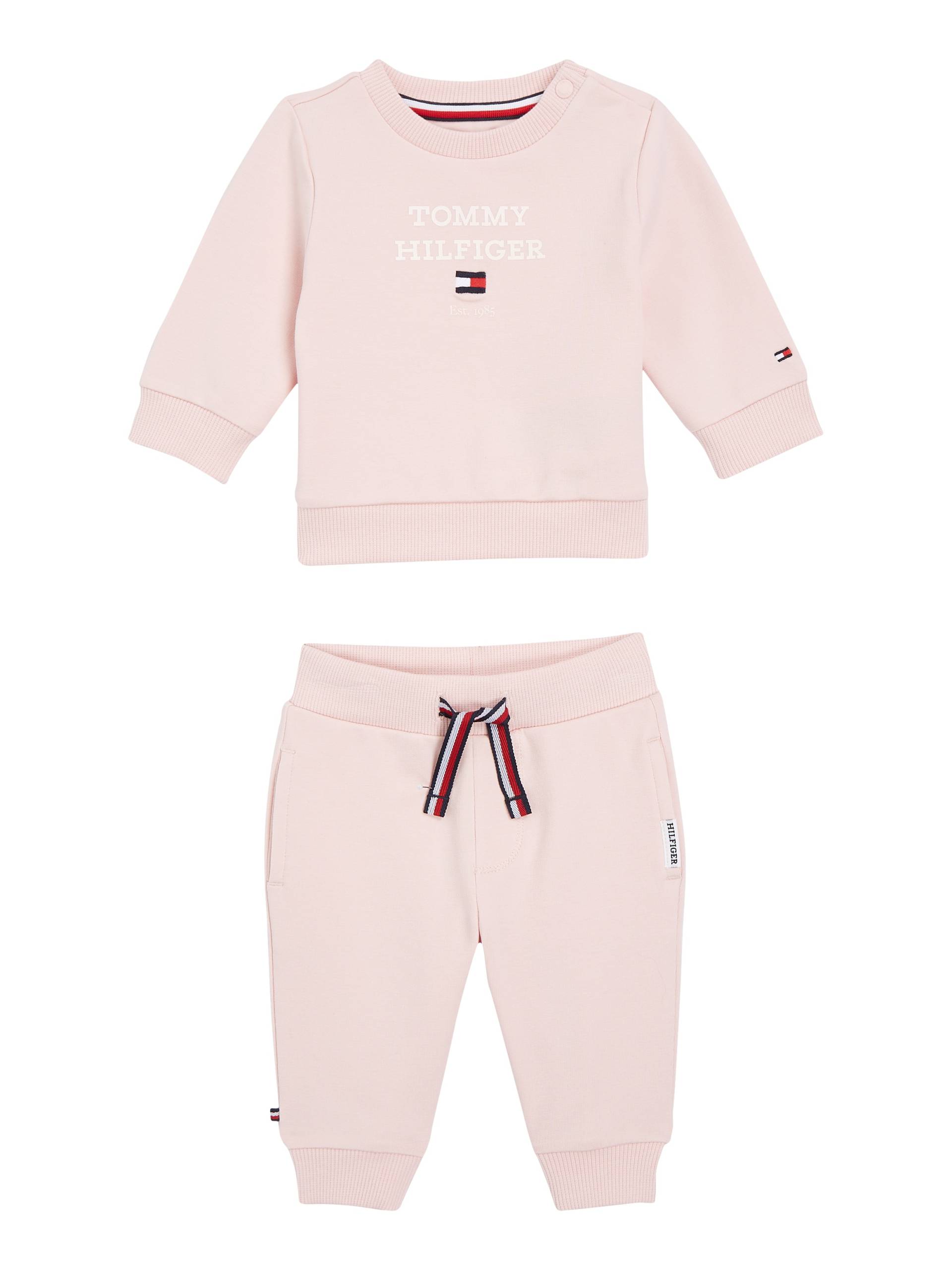 Tommy Hilfiger Shirt & Hose »BABY TH LOGO SET«, mit Markenlabel von Tommy Hilfiger