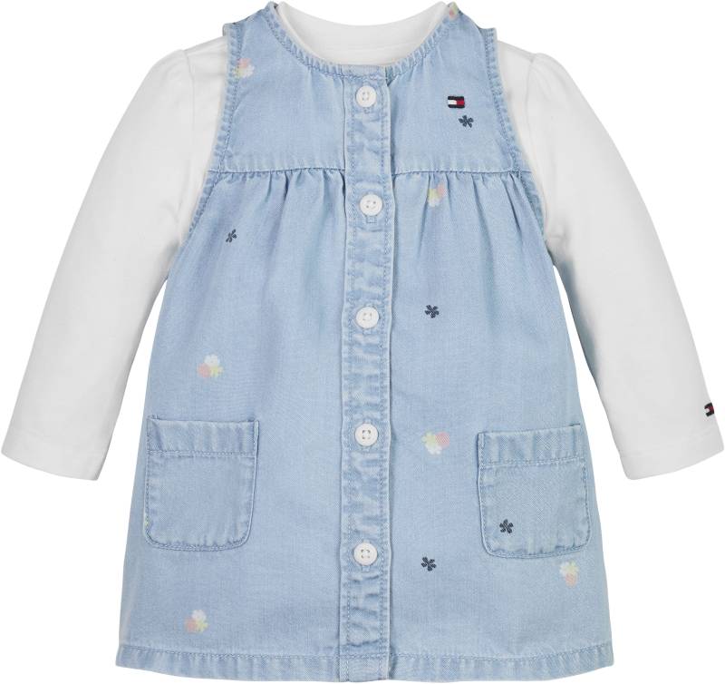 Tommy Hilfiger Shirt & Rock »FLOWER ALLOVER DRESS SET«, Baby bis 2 Jahre, Logodruck, Blümchenprint von Tommy Hilfiger