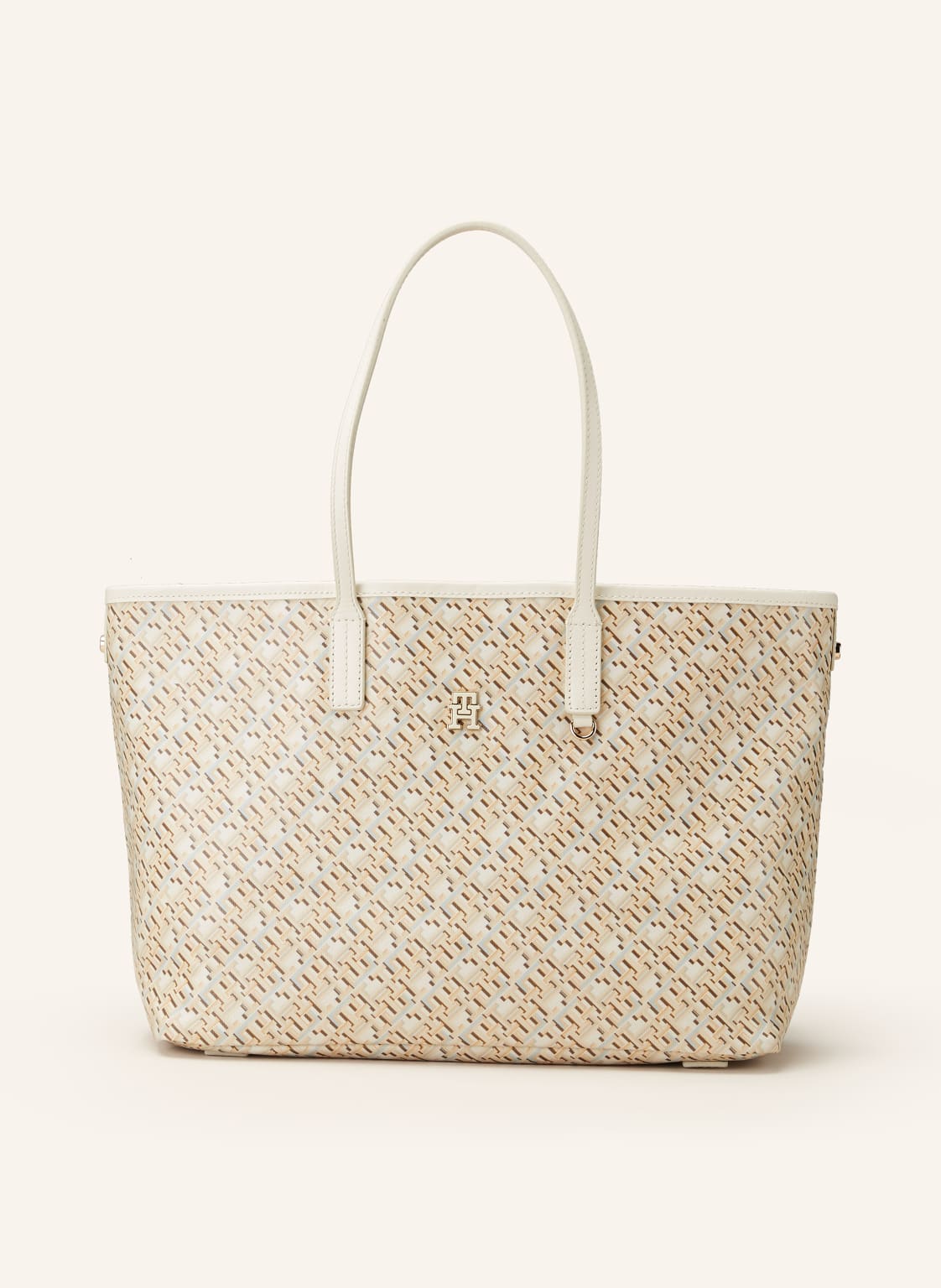 Tommy Hilfiger Shopper Mit Pouch beige von Tommy Hilfiger