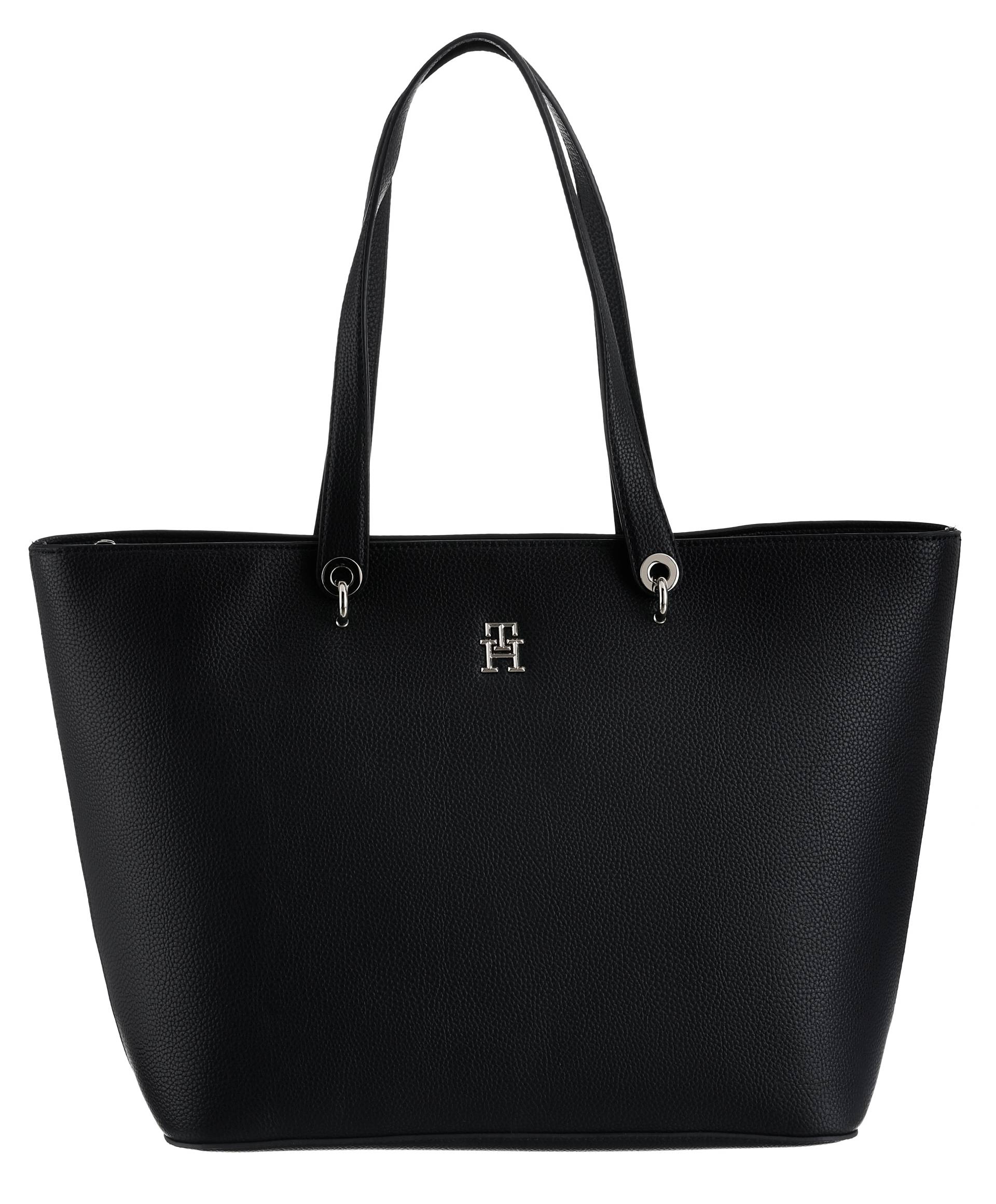 Tommy Hilfiger Shopper »TH EMBLEM TOTE«, mit TH-Emblem vorne von Tommy Hilfiger