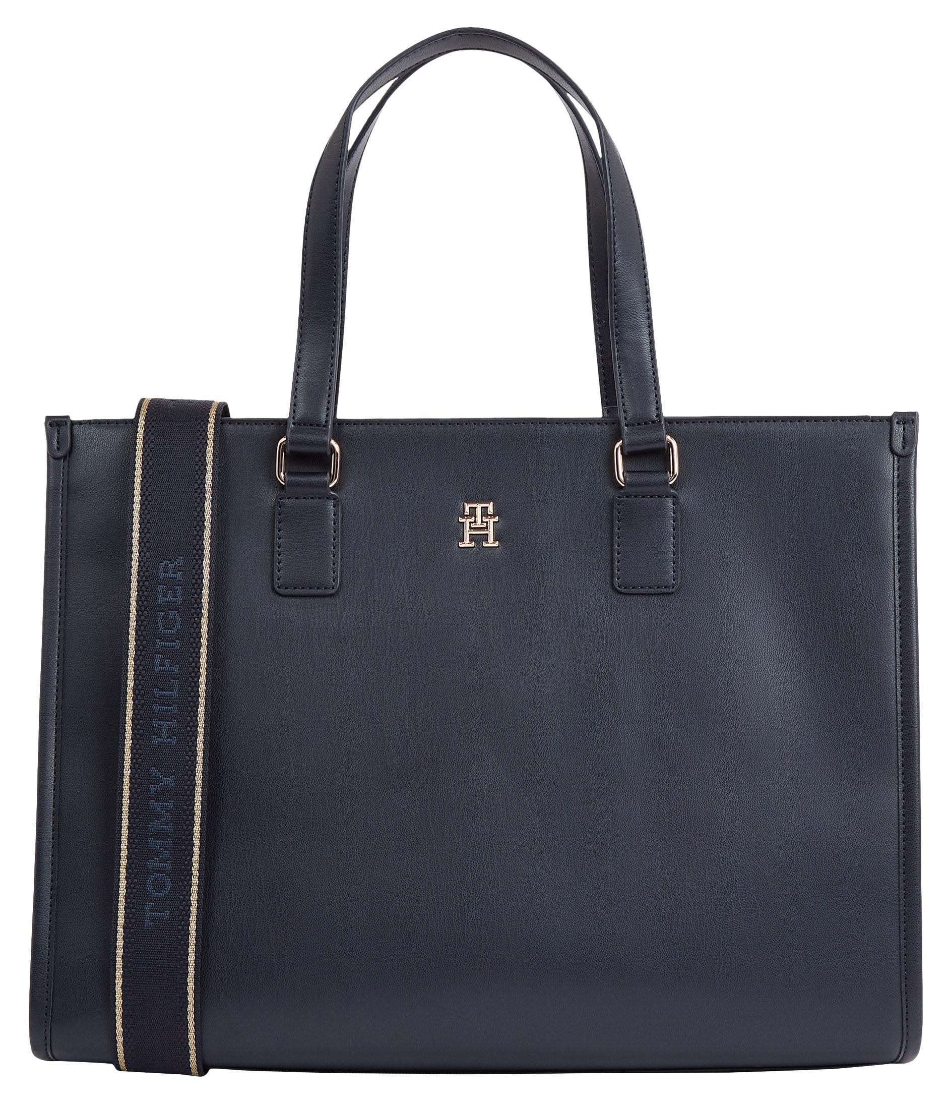 Tommy Hilfiger Shopper »TH MONOTYPE TOTE«, Handtasche Damen Tasche Damen Schultertasche Henkeltasche Tommy Hilfiger Shopper »TH MONOTYPE TOTE«, Handtasche Damen Tasche Damen Schultertasche Henkeltasche von Tommy Hilfiger