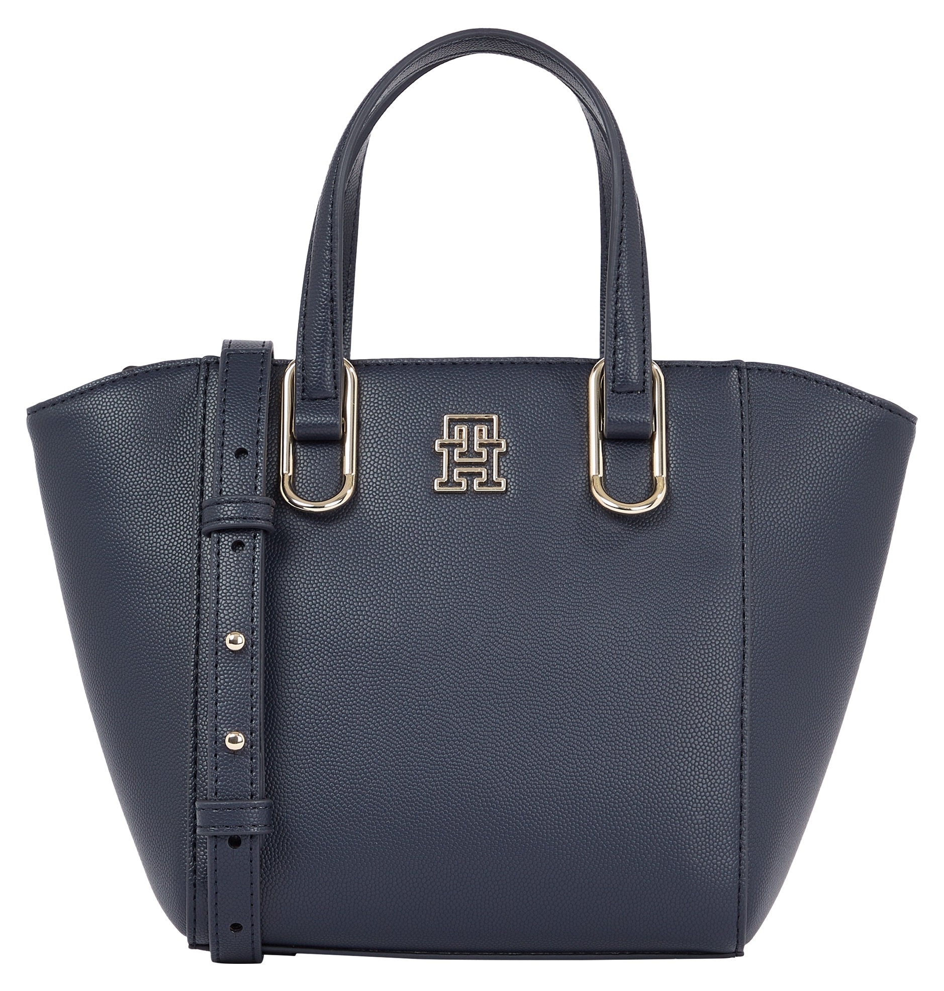 Tommy Hilfiger Shopper »TH TIMELESS BAG«, mit goldfarbenenen Details und TH-Emblem vorne von Tommy Hilfiger