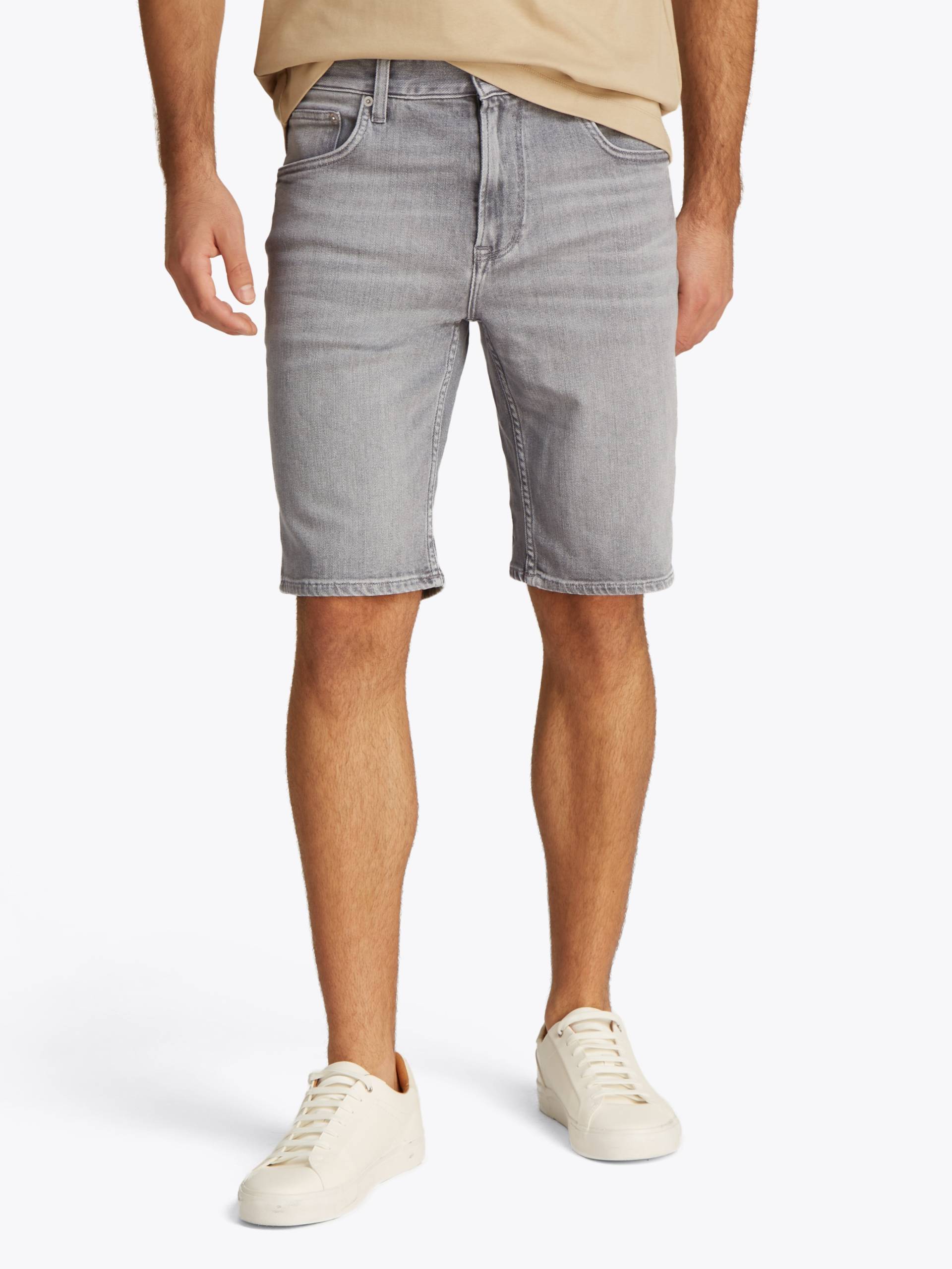 Tommy Hilfiger Shorts »BROOKLYN SHORT MICE GREY«, Mit Gürtelschlaufen von Tommy Hilfiger