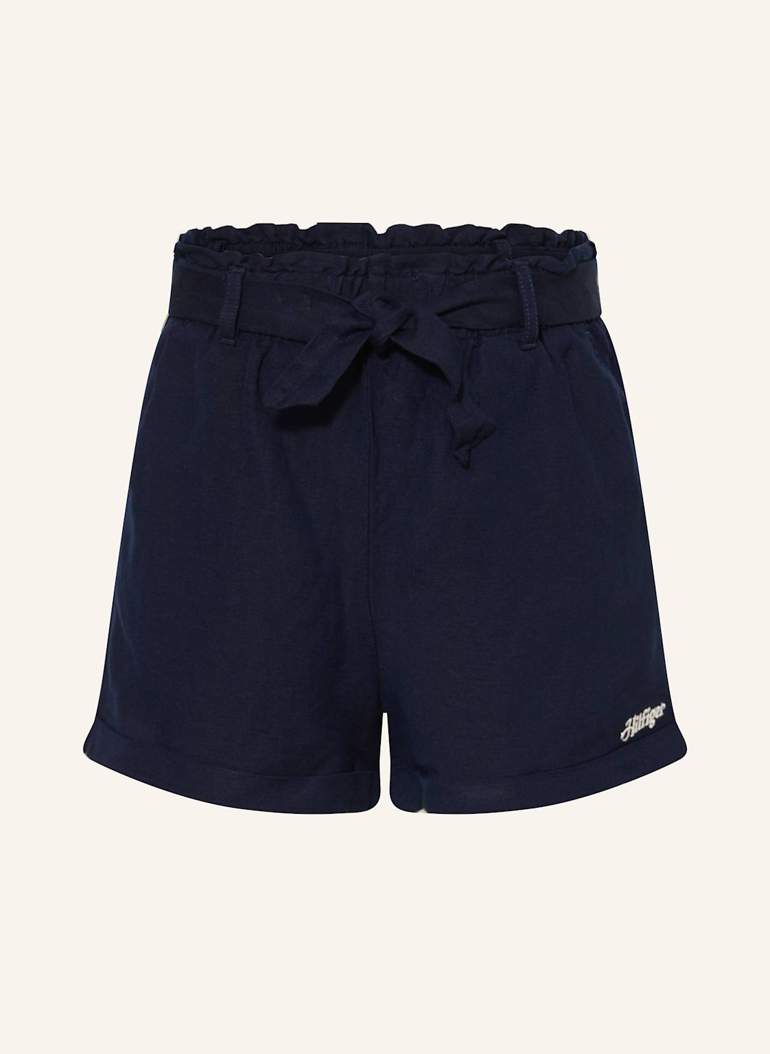 Tommy Hilfiger Shorts Mit Leinen blau Tommy Hilfiger Shorts Mit Leinen blau von Tommy Hilfiger