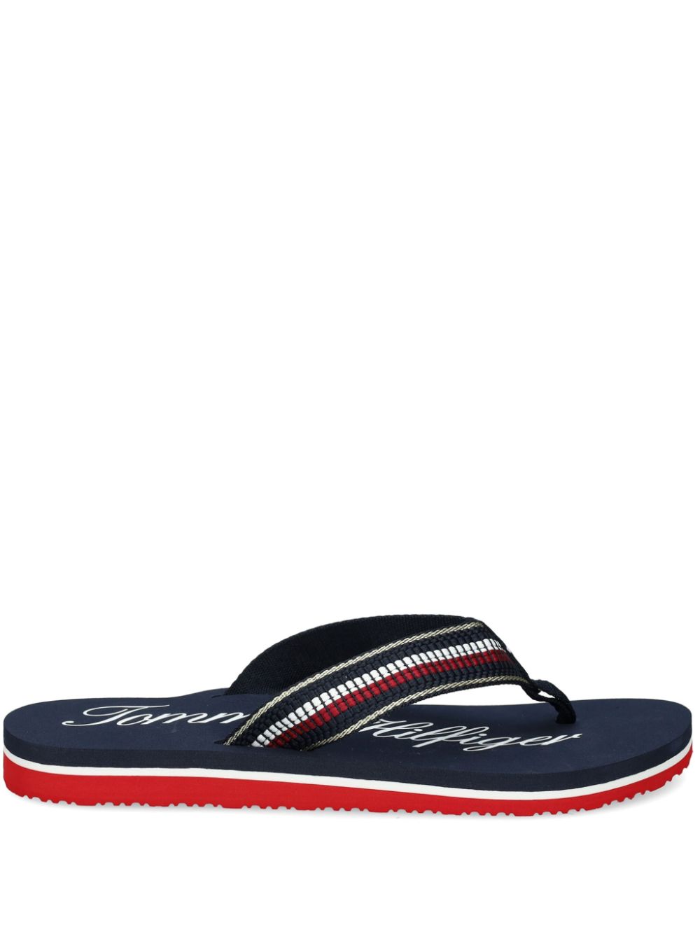 Tommy Hilfiger Signature Tape flip-flops - Blue von Tommy Hilfiger