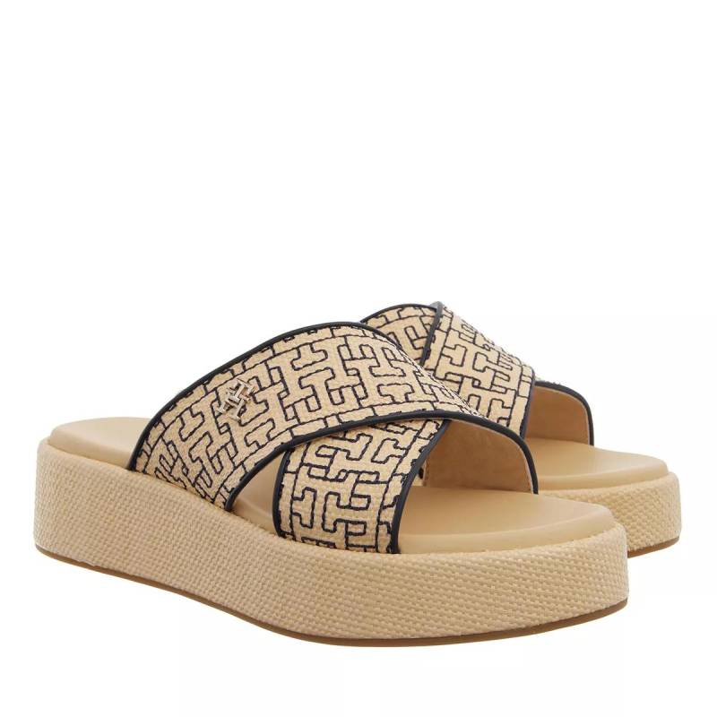 Tommy Hilfiger Slipper & Pantoletten - Delia 6D - Gr. 36 (EU) - in Beige - für Damen von Tommy Hilfiger