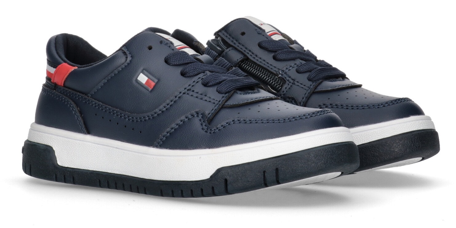 Tommy Hilfiger Sneaker »LOW CUT LACE-UP SNEAKER«, mit Baumwollfutter, Freizeitschuh, Halbschuh, Schnürschuh von Tommy Hilfiger